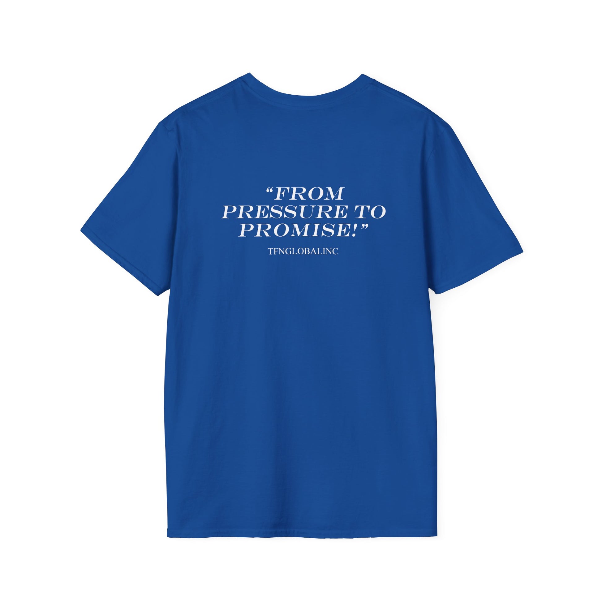 The Wealthy Place T-Shirt – "From Pressure to Promise" Inspirational Graphic Tee