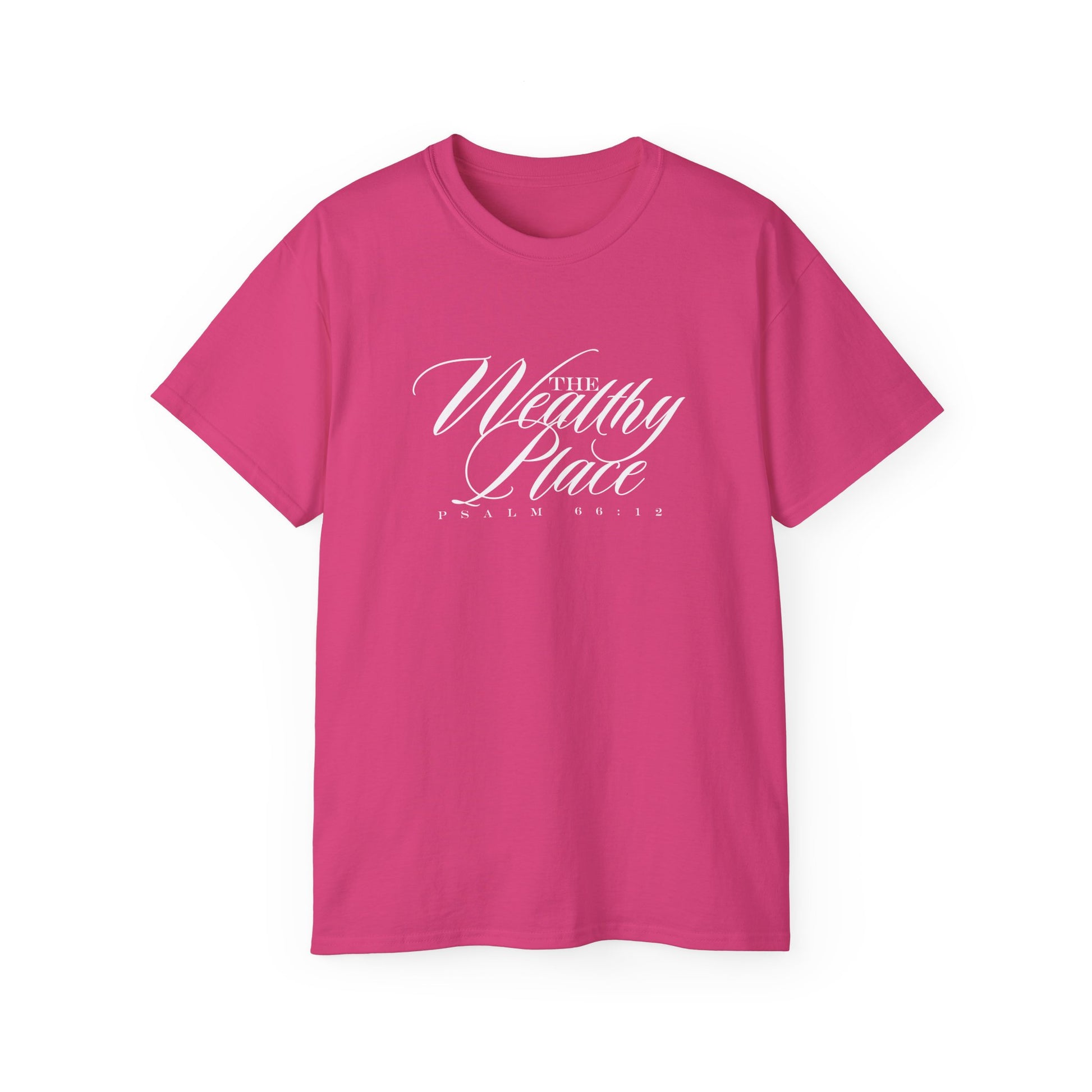 The Wealthy Place Tee — "From Pressure to Promise" Inspirational Christian T-Shirt