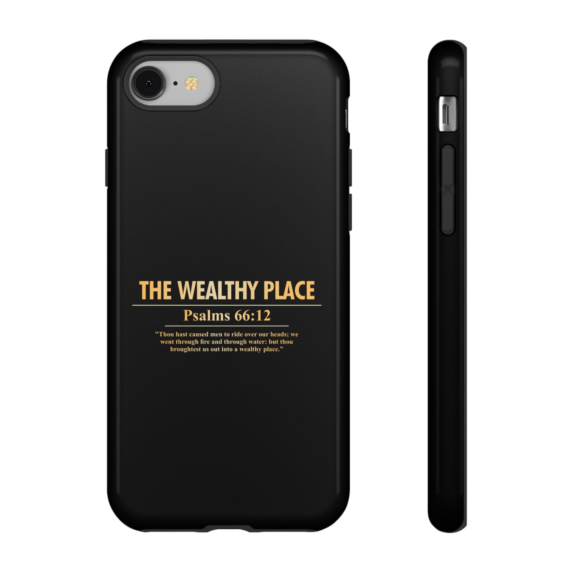 Phone Case — "The Wealthy Place" Minimalist Protective Tough Case
