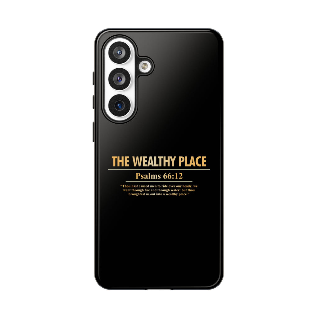 Phone Case — "The Wealthy Place" Minimalist Protective Tough Case