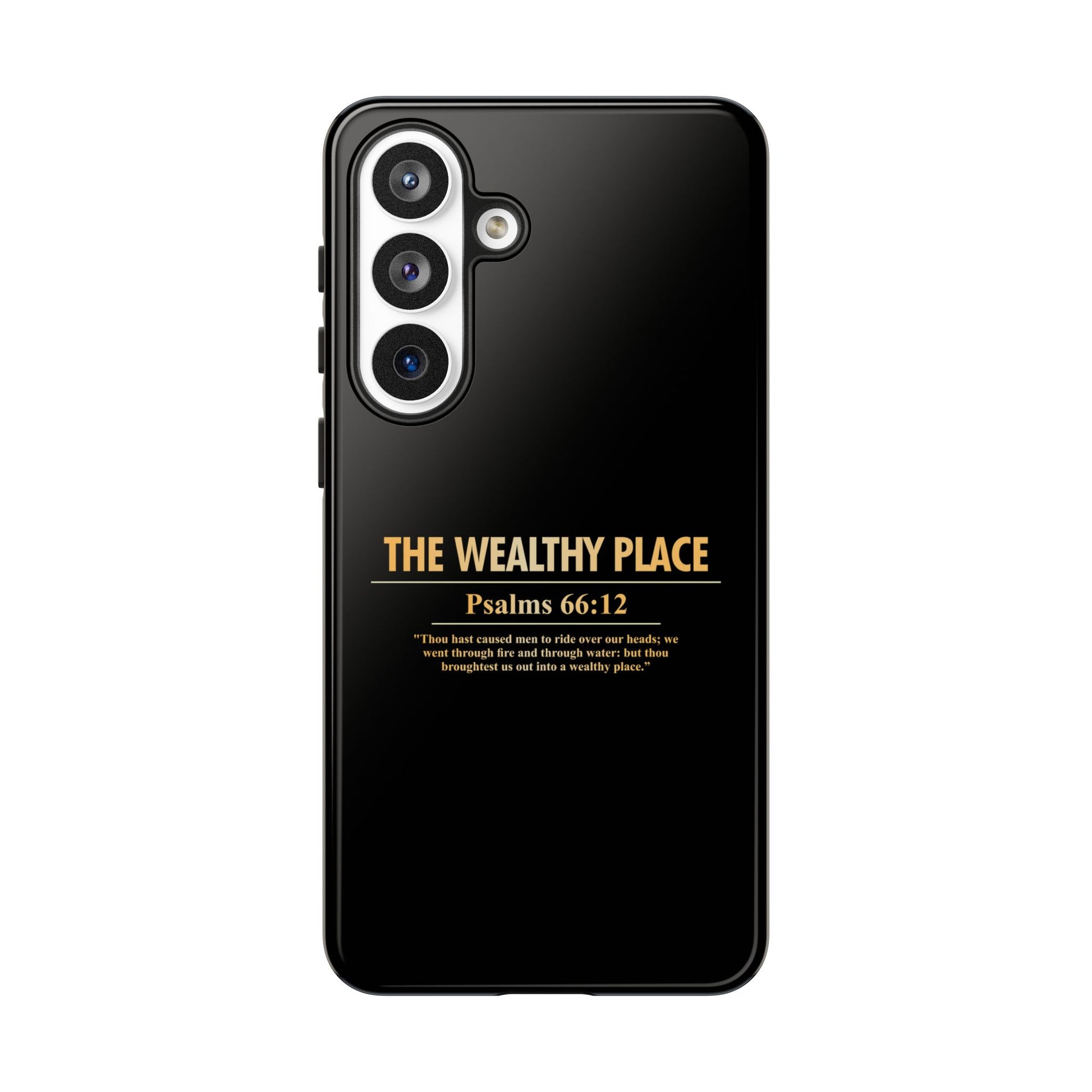 Phone Case — "The Wealthy Place" Minimalist Protective Tough Case