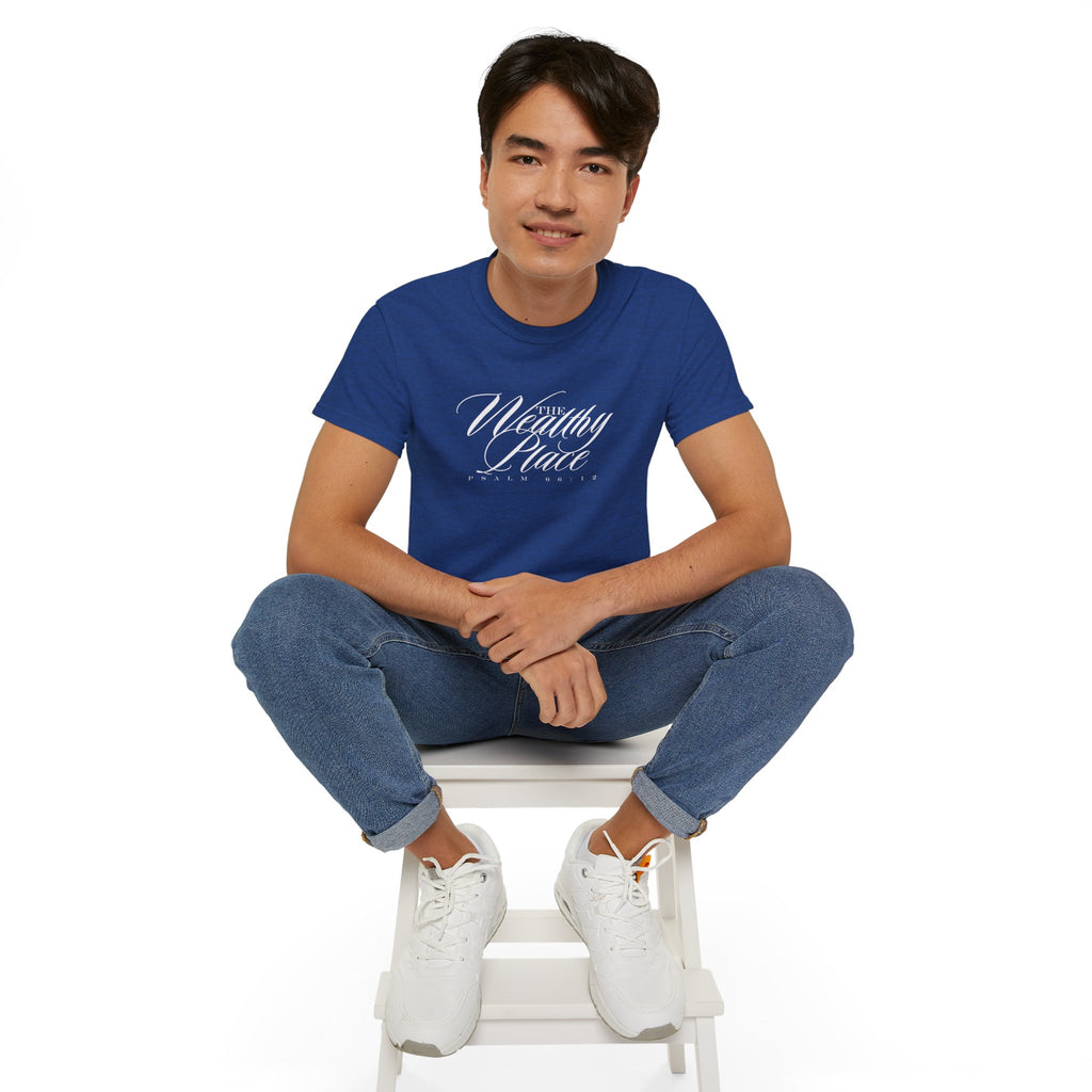 The Wealthy Place Tee — "From Pressure to Promise" Inspirational Christian T-Shirt