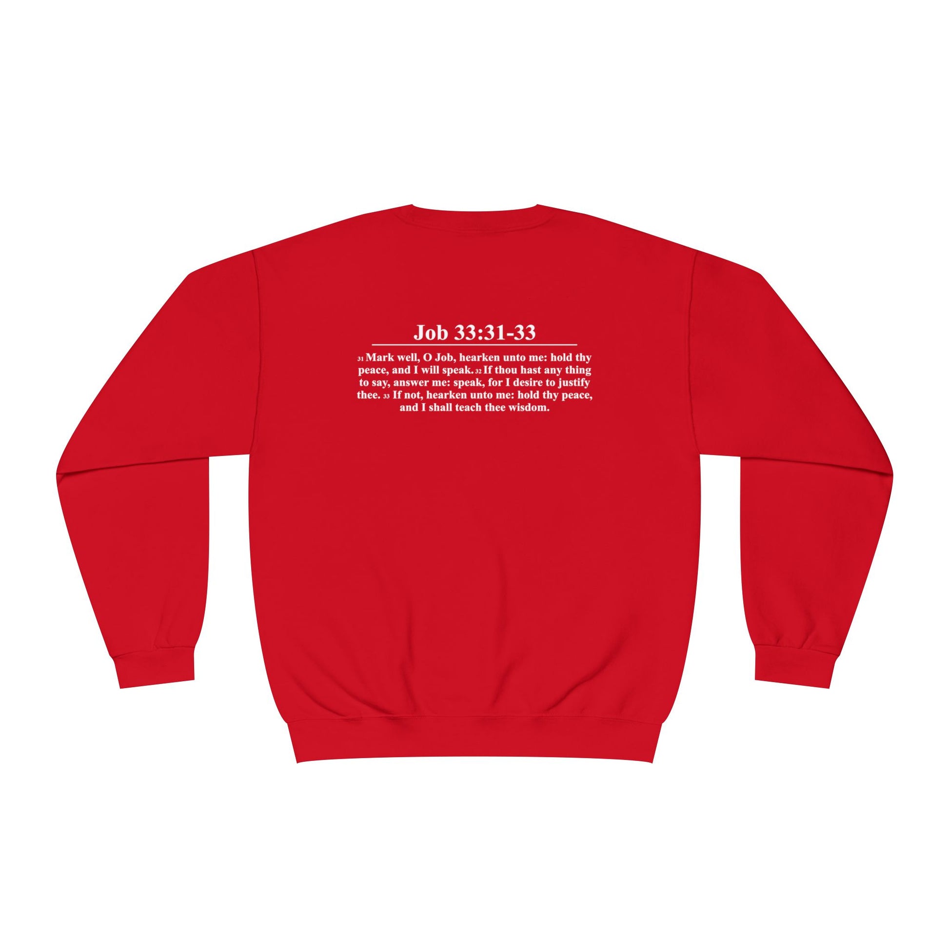 Crewneck Sweatshirt — "Shut Your Mouth and Keep On Talking to Me" Bold Text