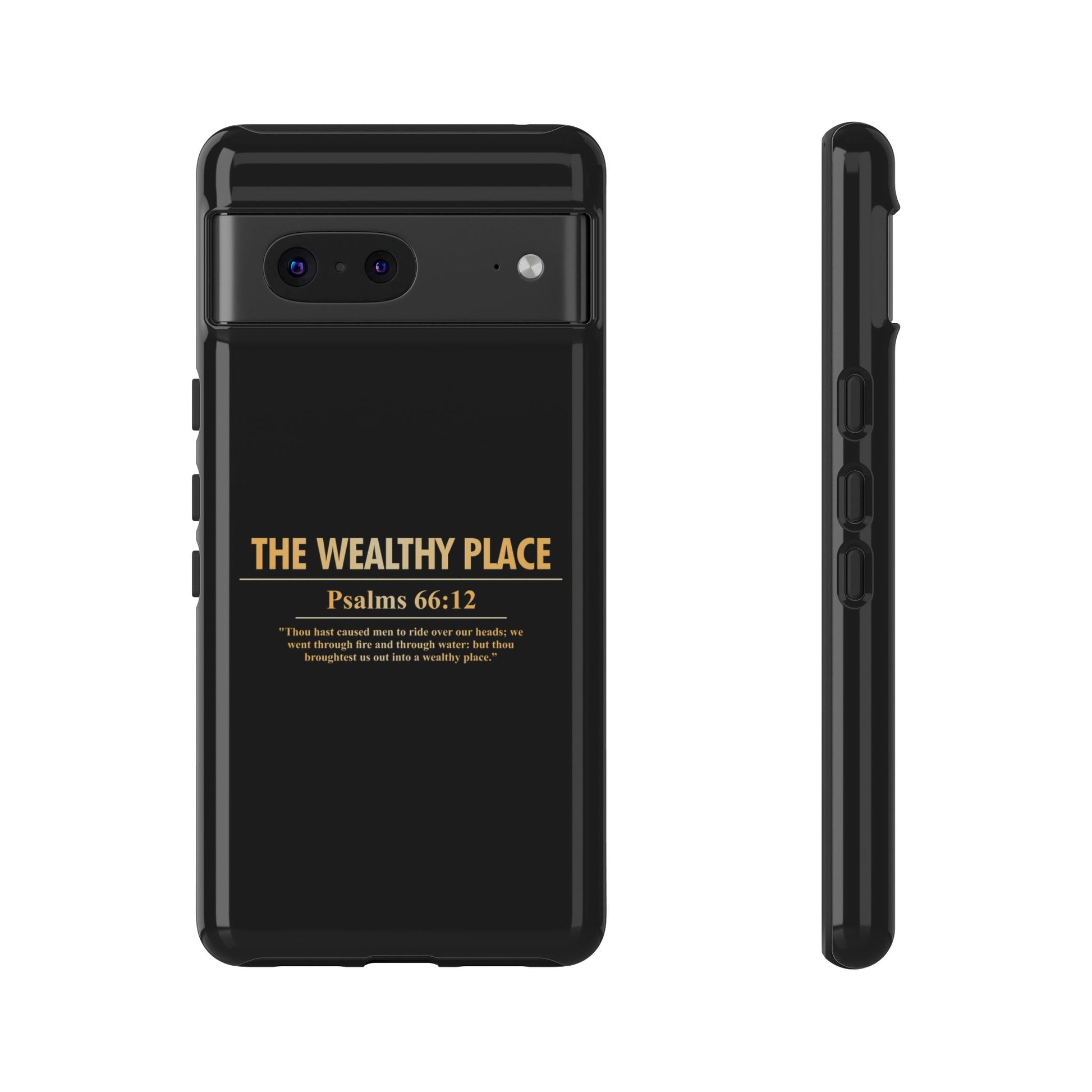 Phone Case — "The Wealthy Place" Minimalist Protective Tough Case