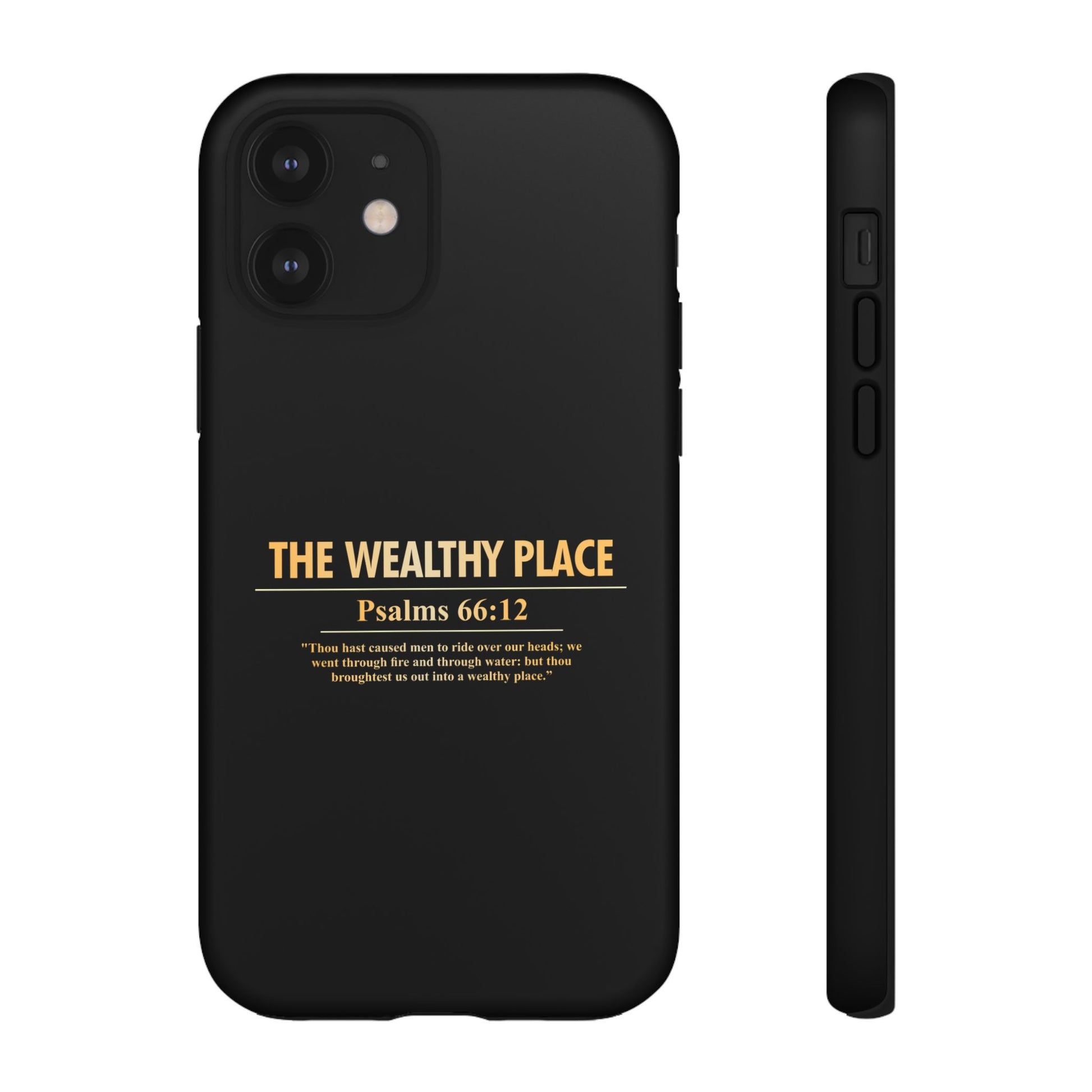 Phone Case — "The Wealthy Place" Minimalist Protective Tough Case
