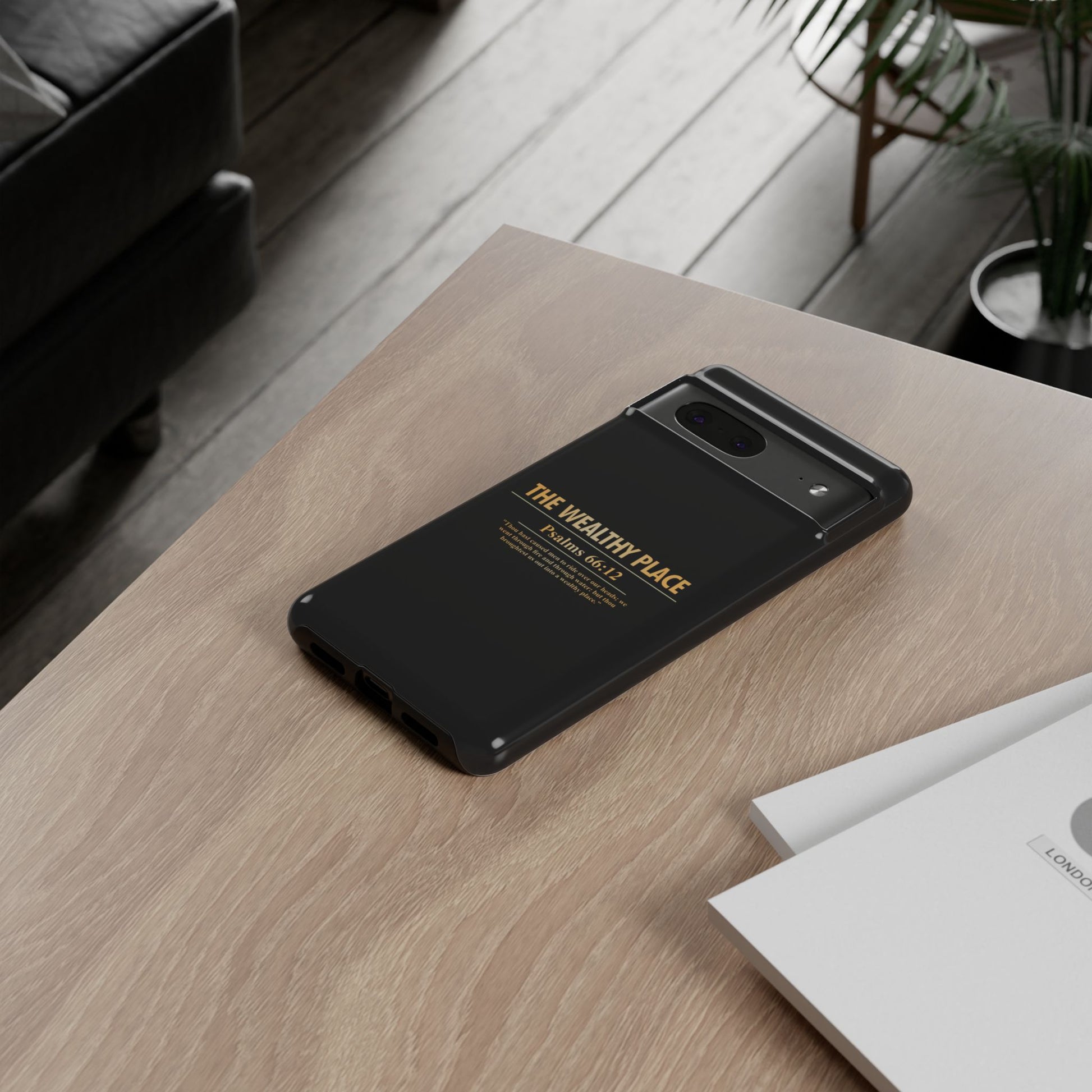 Phone Case — "The Wealthy Place" Minimalist Protective Tough Case