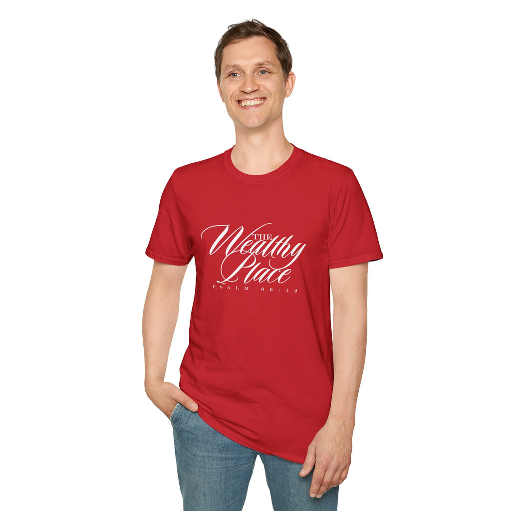 The Wealthy Place T-Shirt – "From Pressure to Promise" Inspirational Graphic Tee