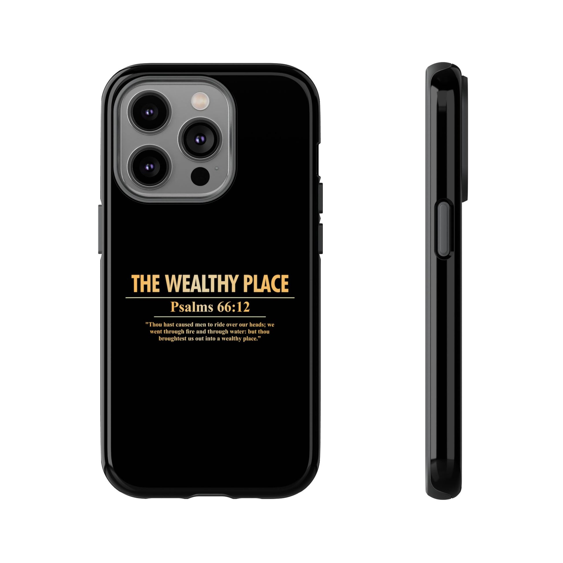 Phone Case — "The Wealthy Place" Minimalist Protective Tough Case