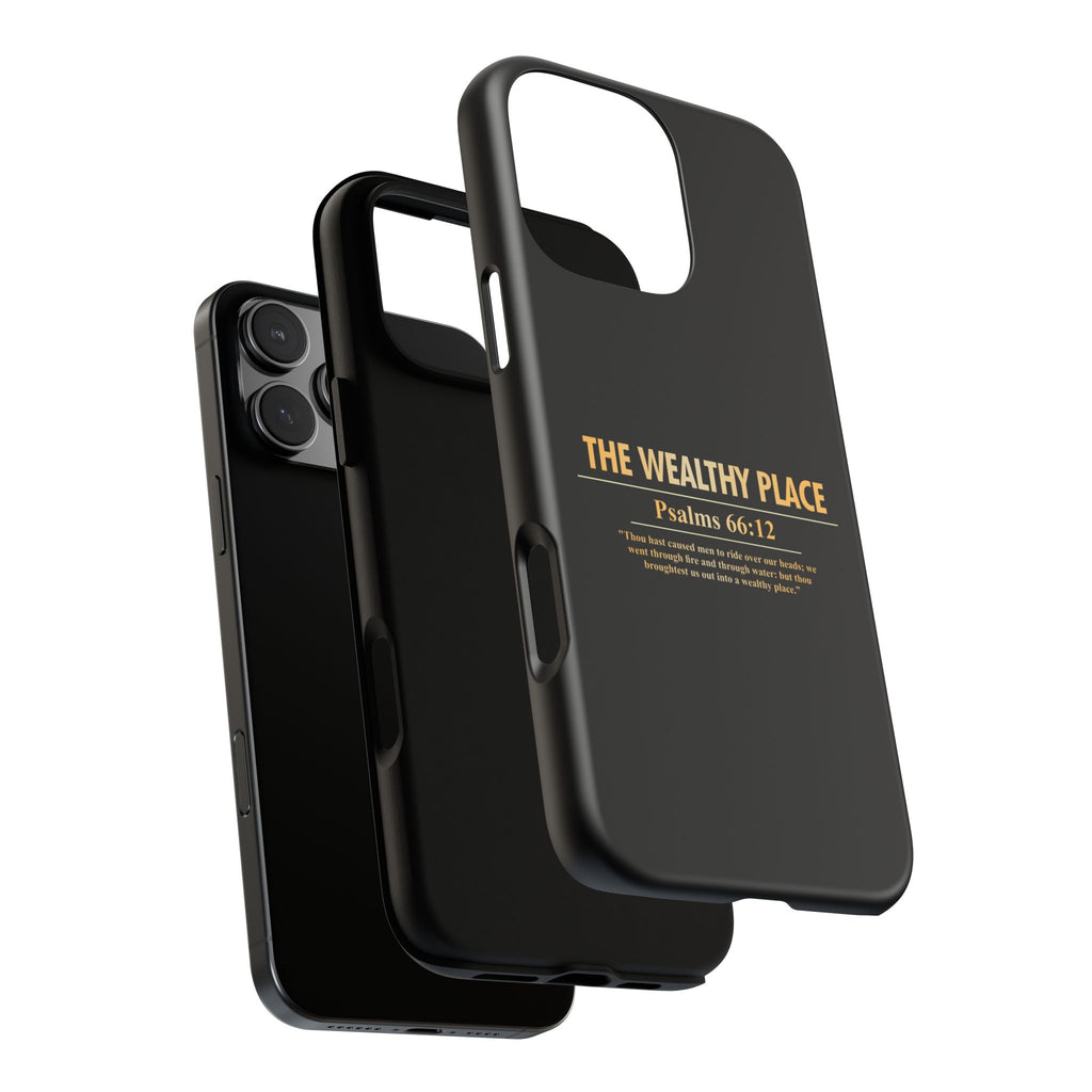 Phone Case — "The Wealthy Place" Minimalist Protective Tough Case