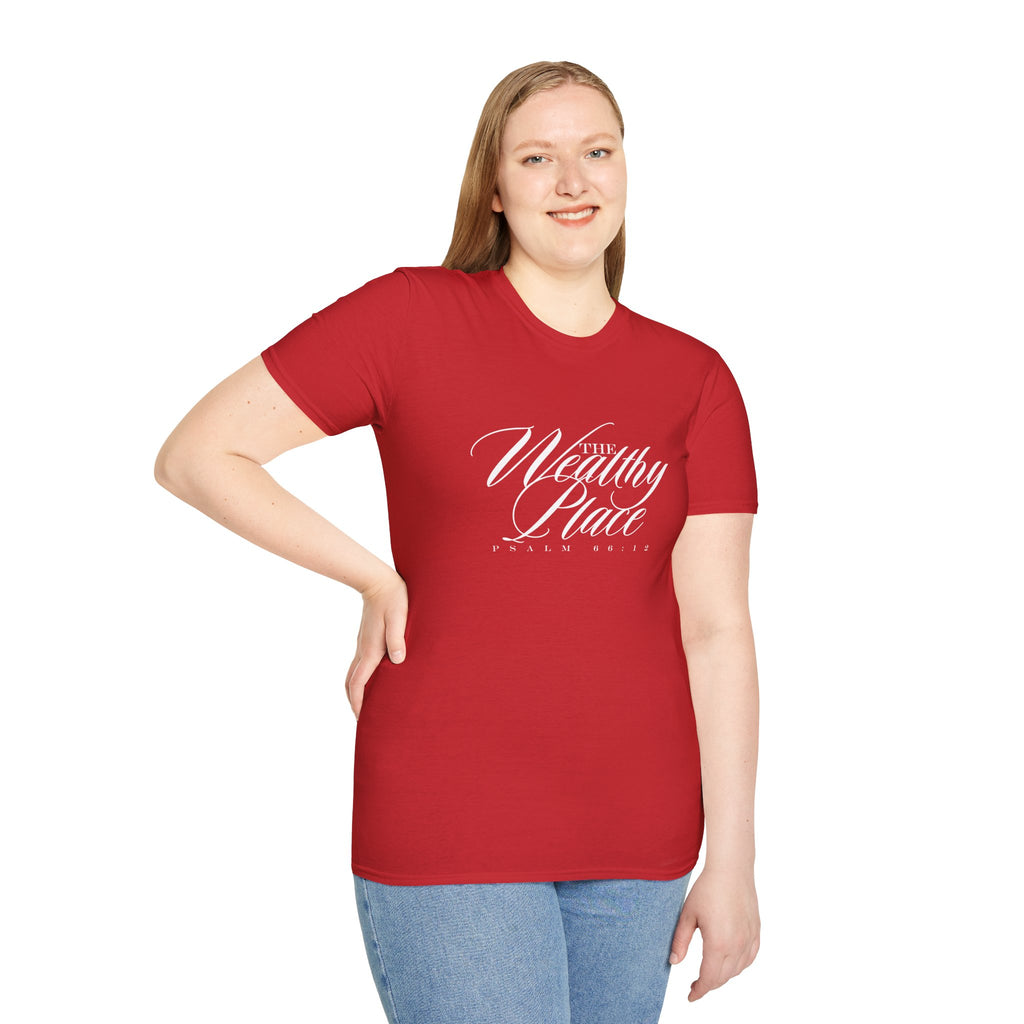 The Wealthy Place T-Shirt – "From Pressure to Promise" Inspirational Graphic Tee