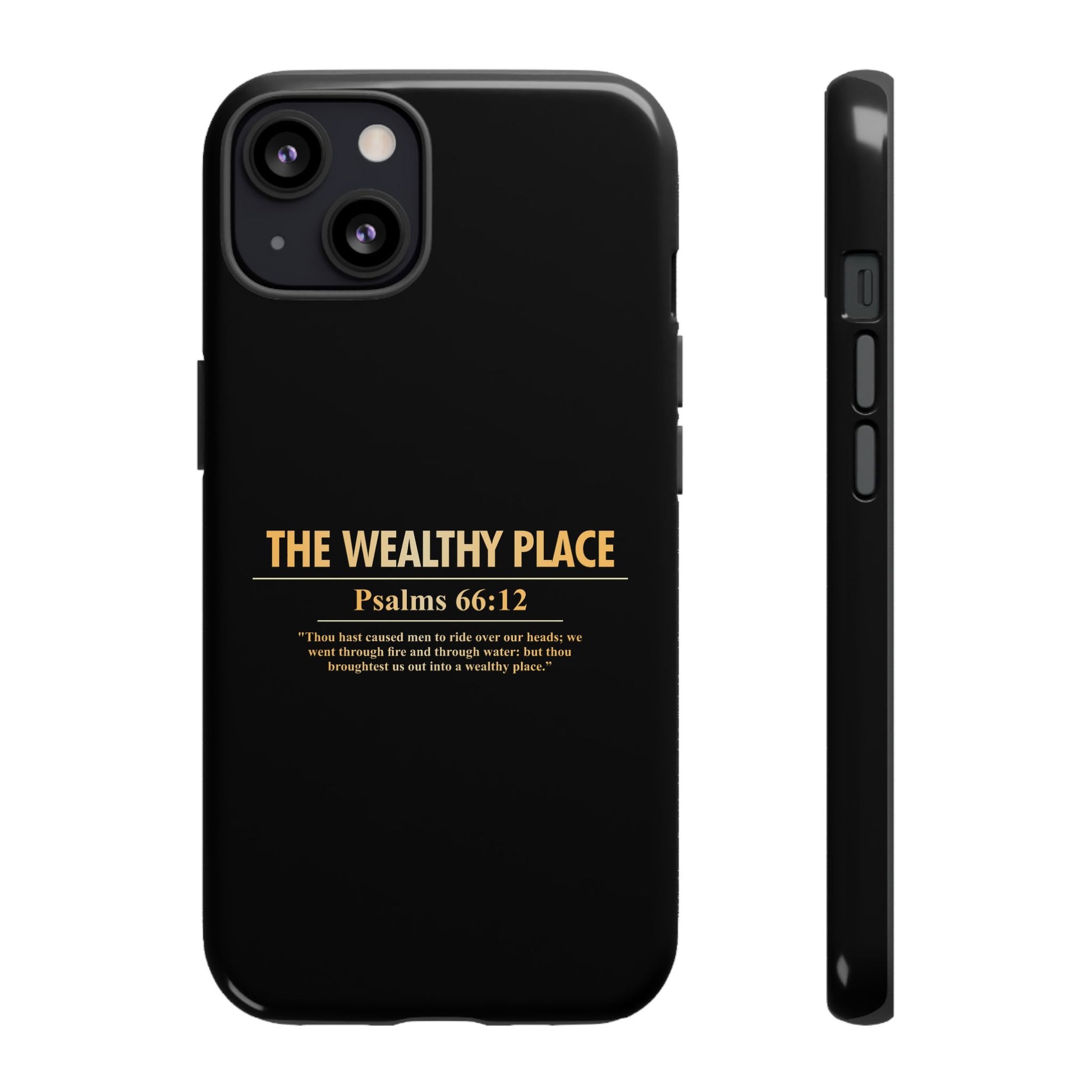 Phone Case — "The Wealthy Place" Minimalist Protective Tough Case