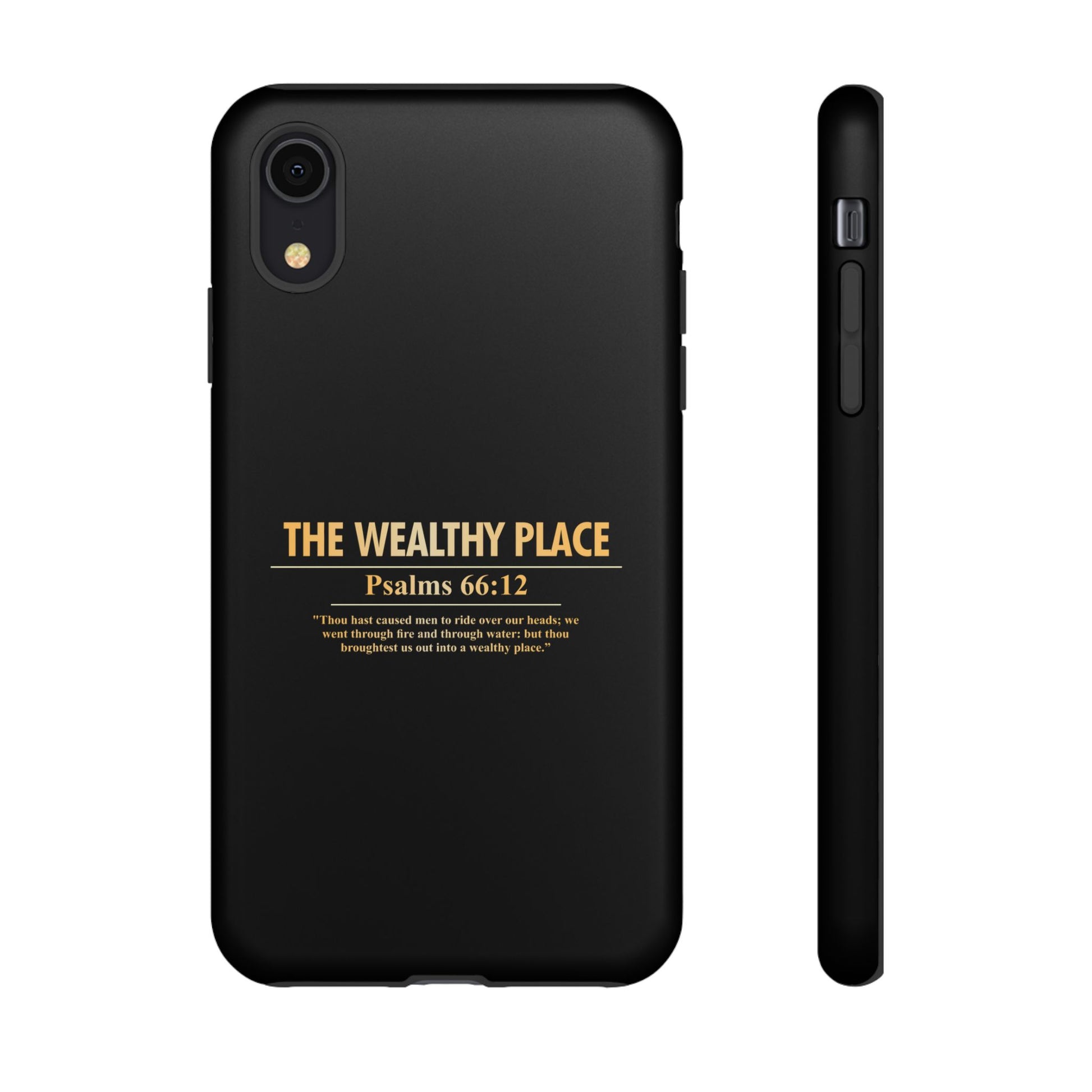 Phone Case — "The Wealthy Place" Minimalist Protective Tough Case