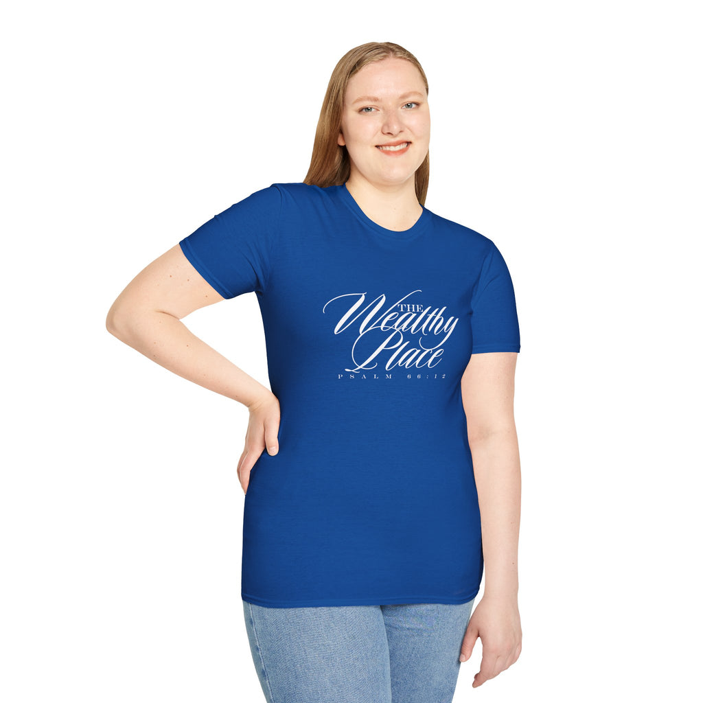 The Wealthy Place T-Shirt – "From Pressure to Promise" Inspirational Graphic Tee