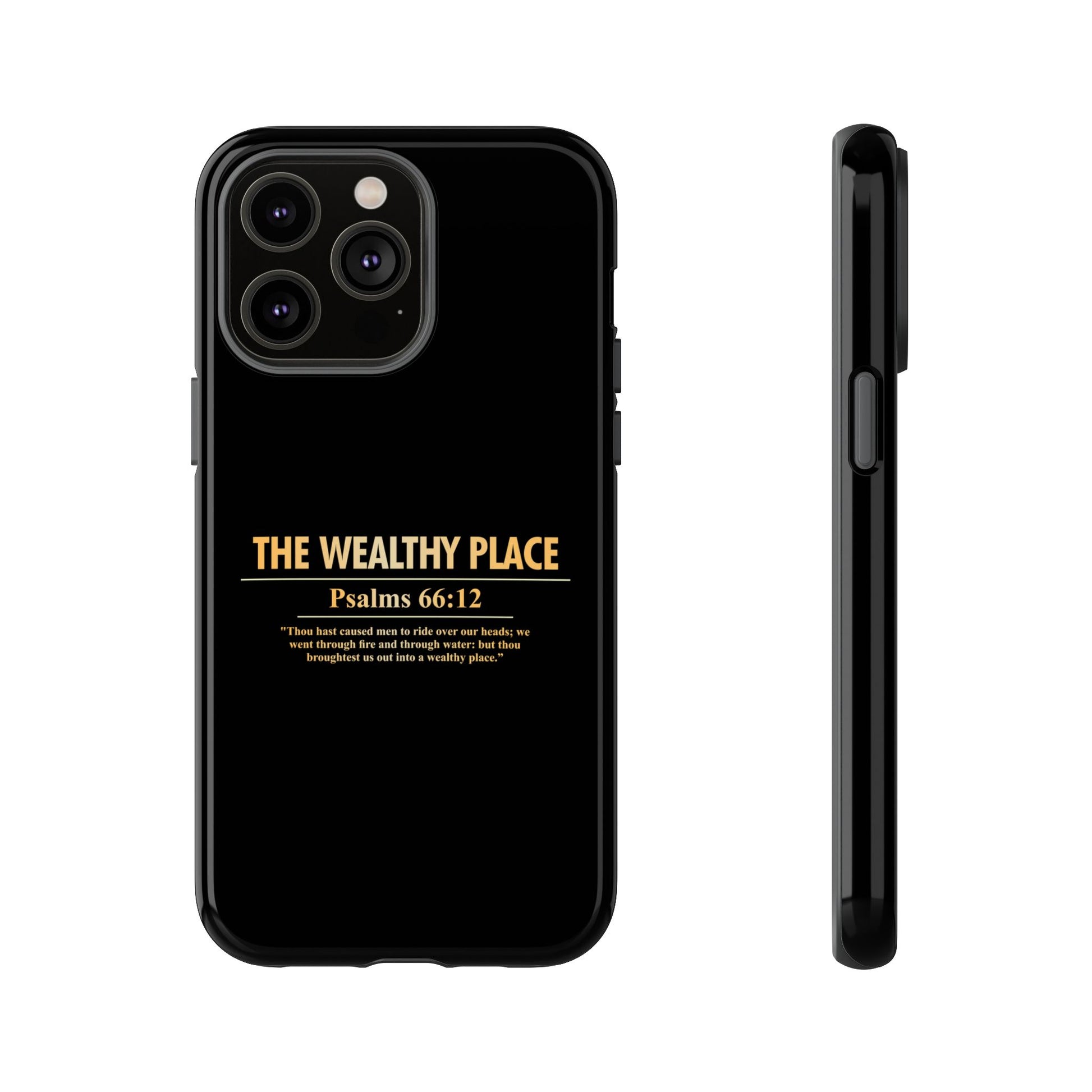 Phone Case — "The Wealthy Place" Minimalist Protective Tough Case