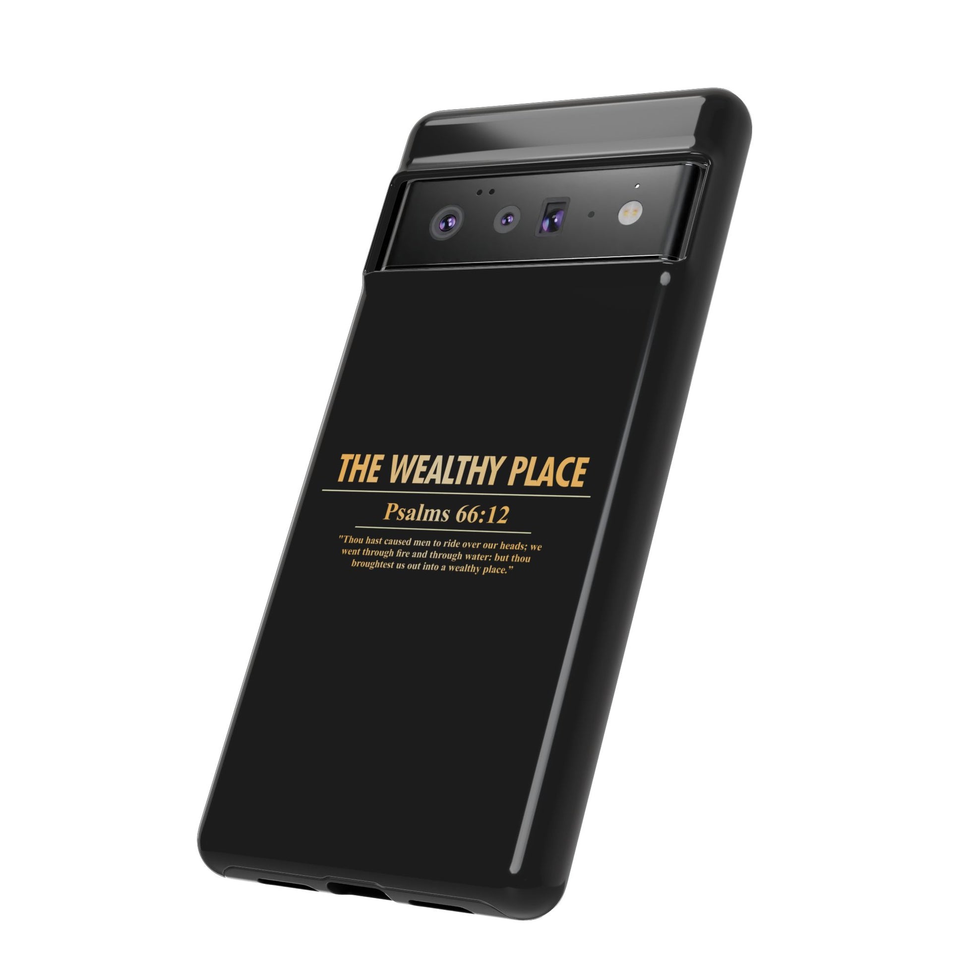 Phone Case — "The Wealthy Place" Minimalist Protective Tough Case