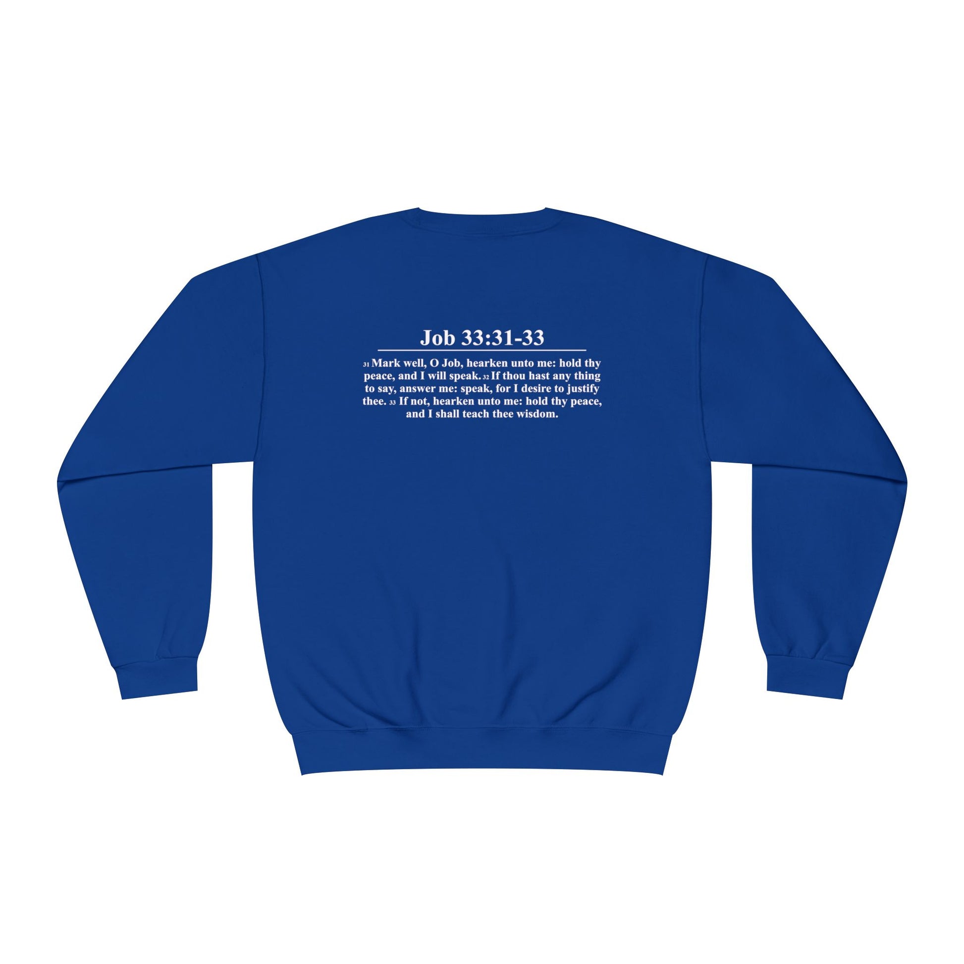Crewneck Sweatshirt — "Shut Your Mouth and Keep On Talking to Me" Bold Text