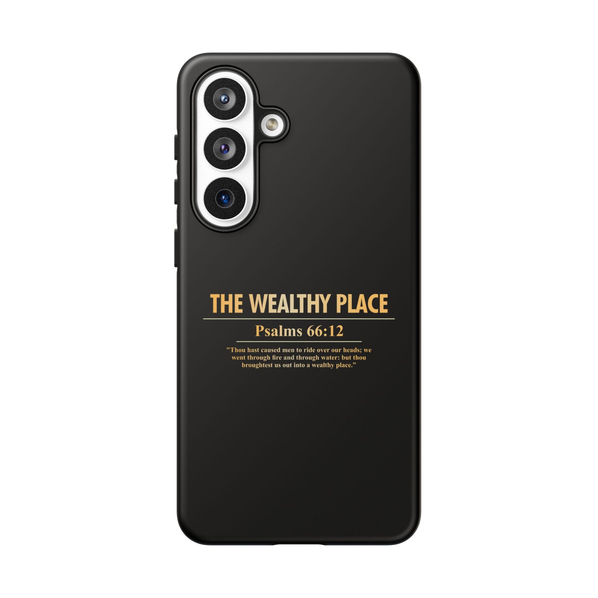 Phone Case — "The Wealthy Place" Minimalist Protective Tough Case