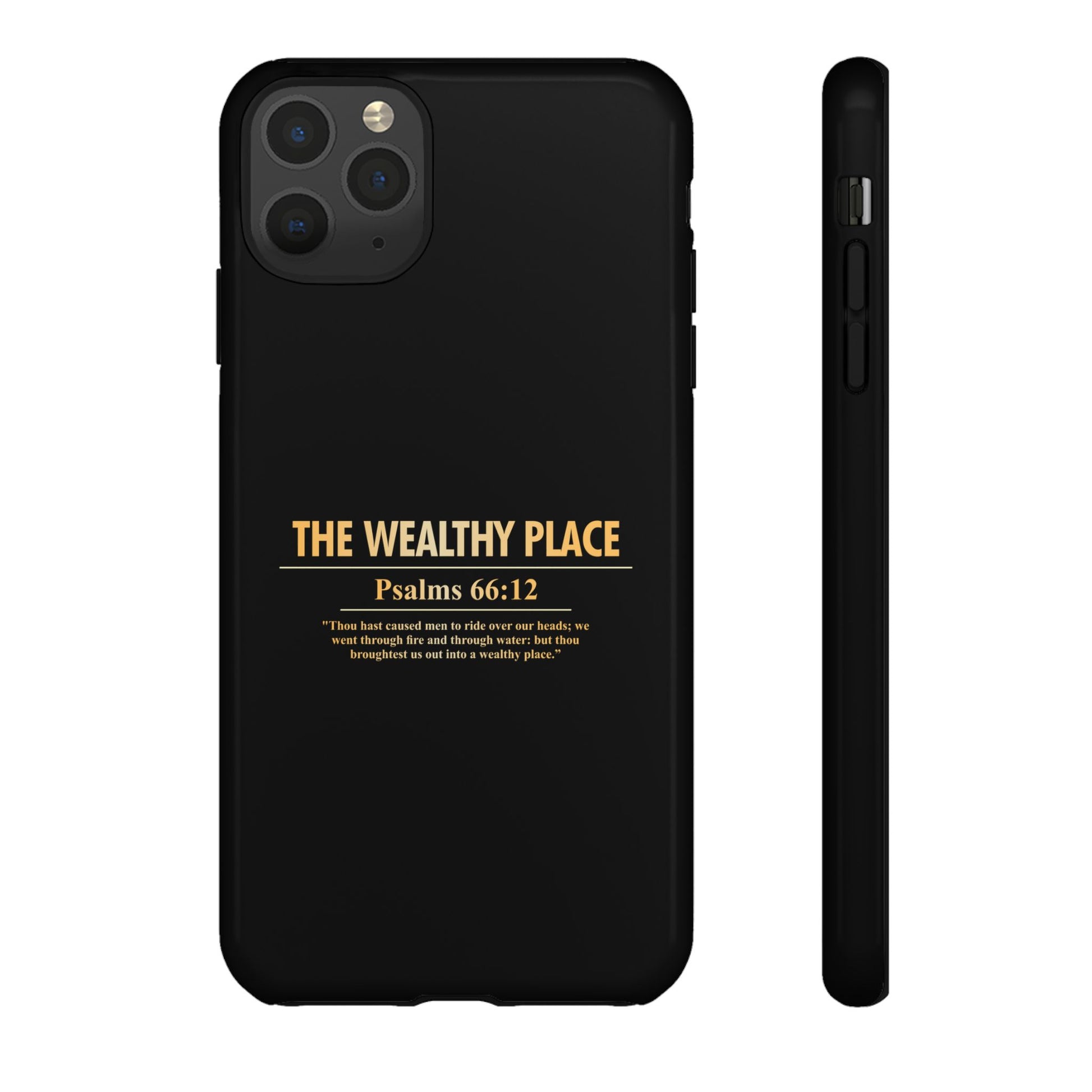 Phone Case — "The Wealthy Place" Minimalist Protective Tough Case