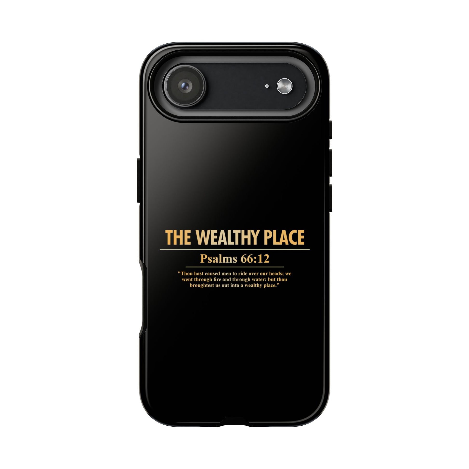 Phone Case — "The Wealthy Place" Minimalist Protective Tough Case