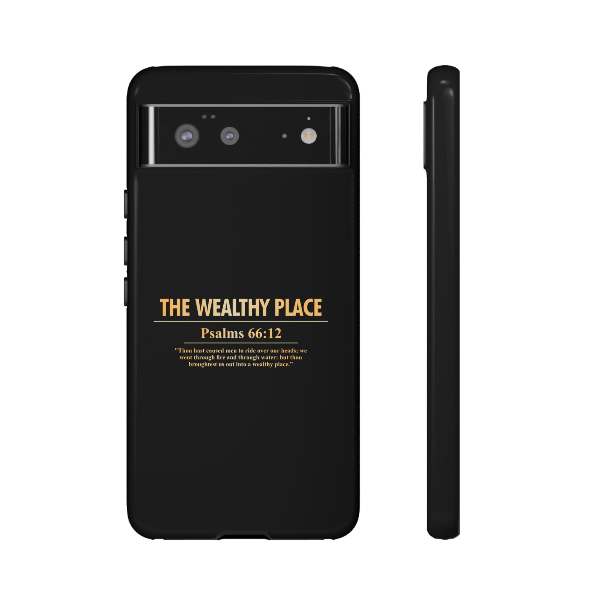 Phone Case — "The Wealthy Place" Minimalist Protective Tough Case