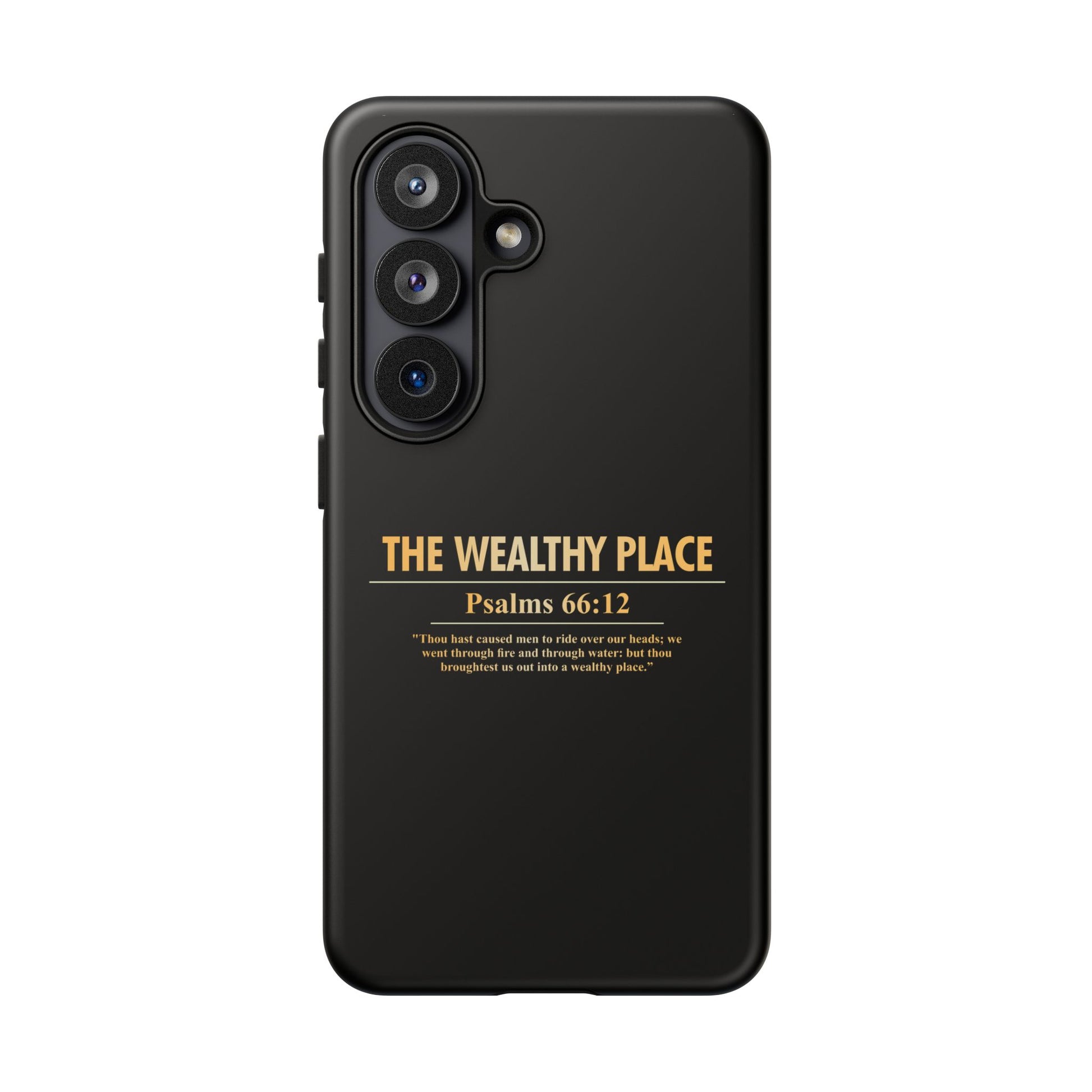 Phone Case — "The Wealthy Place" Minimalist Protective Tough Case
