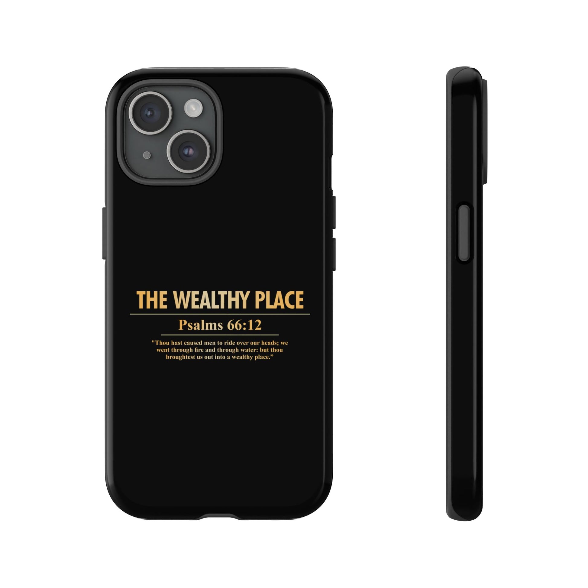 Phone Case — "The Wealthy Place" Minimalist Protective Tough Case