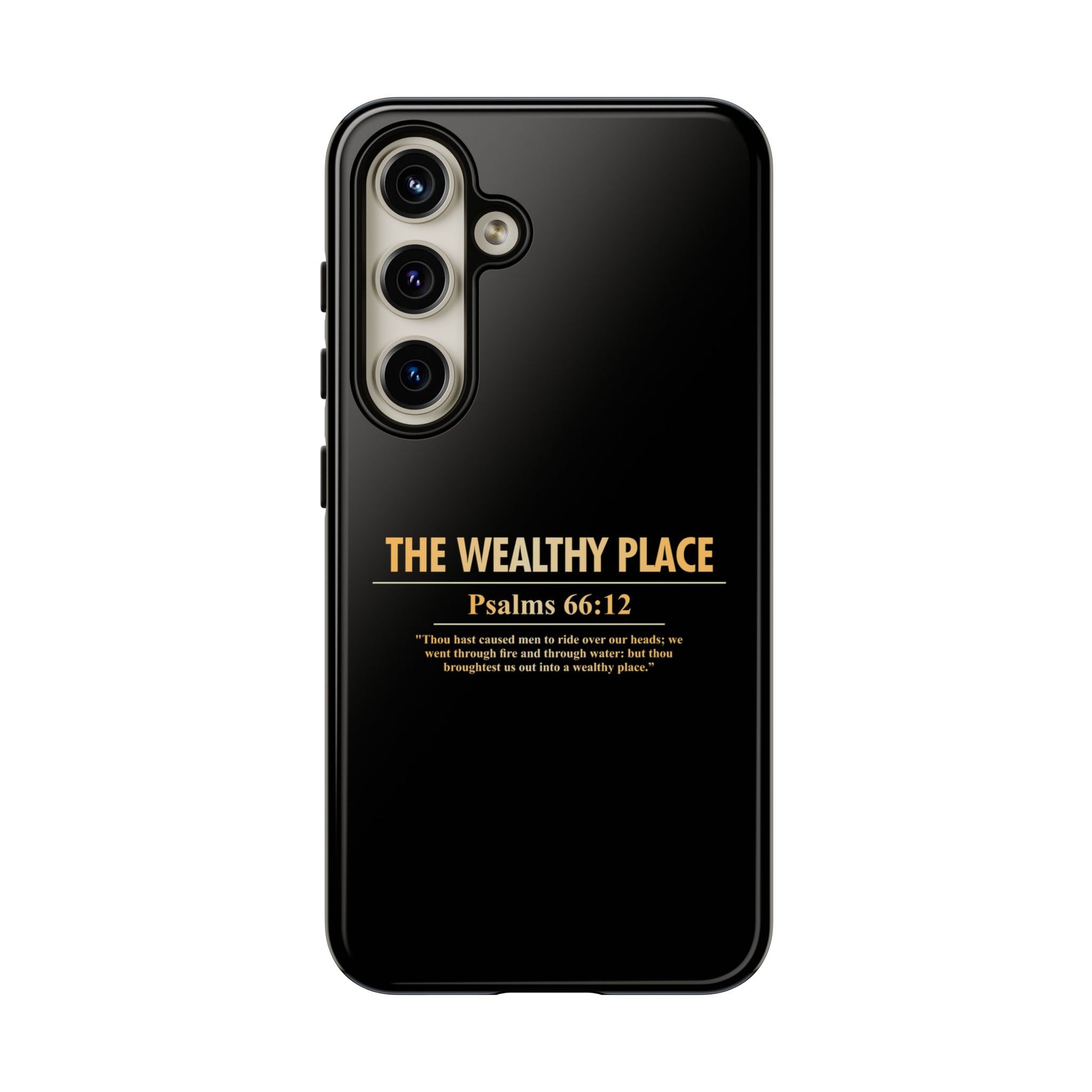 Phone Case — "The Wealthy Place" Minimalist Protective Tough Case