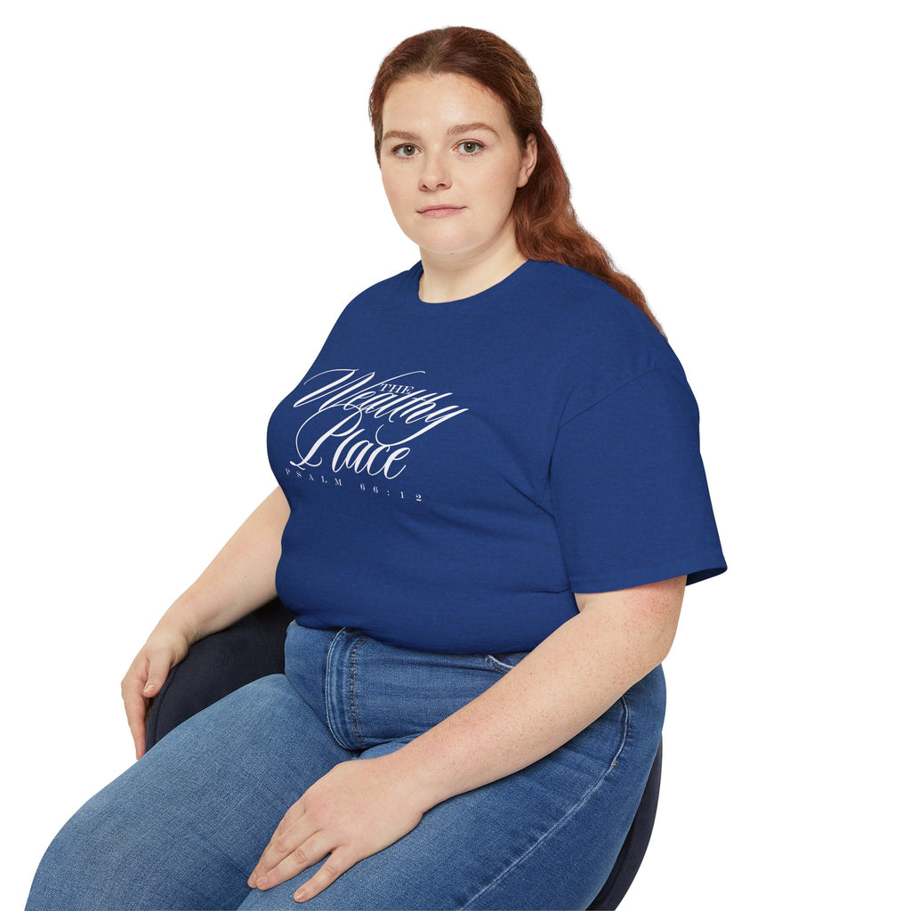 The Wealthy Place Tee — "From Pressure to Promise" Inspirational Christian T-Shirt