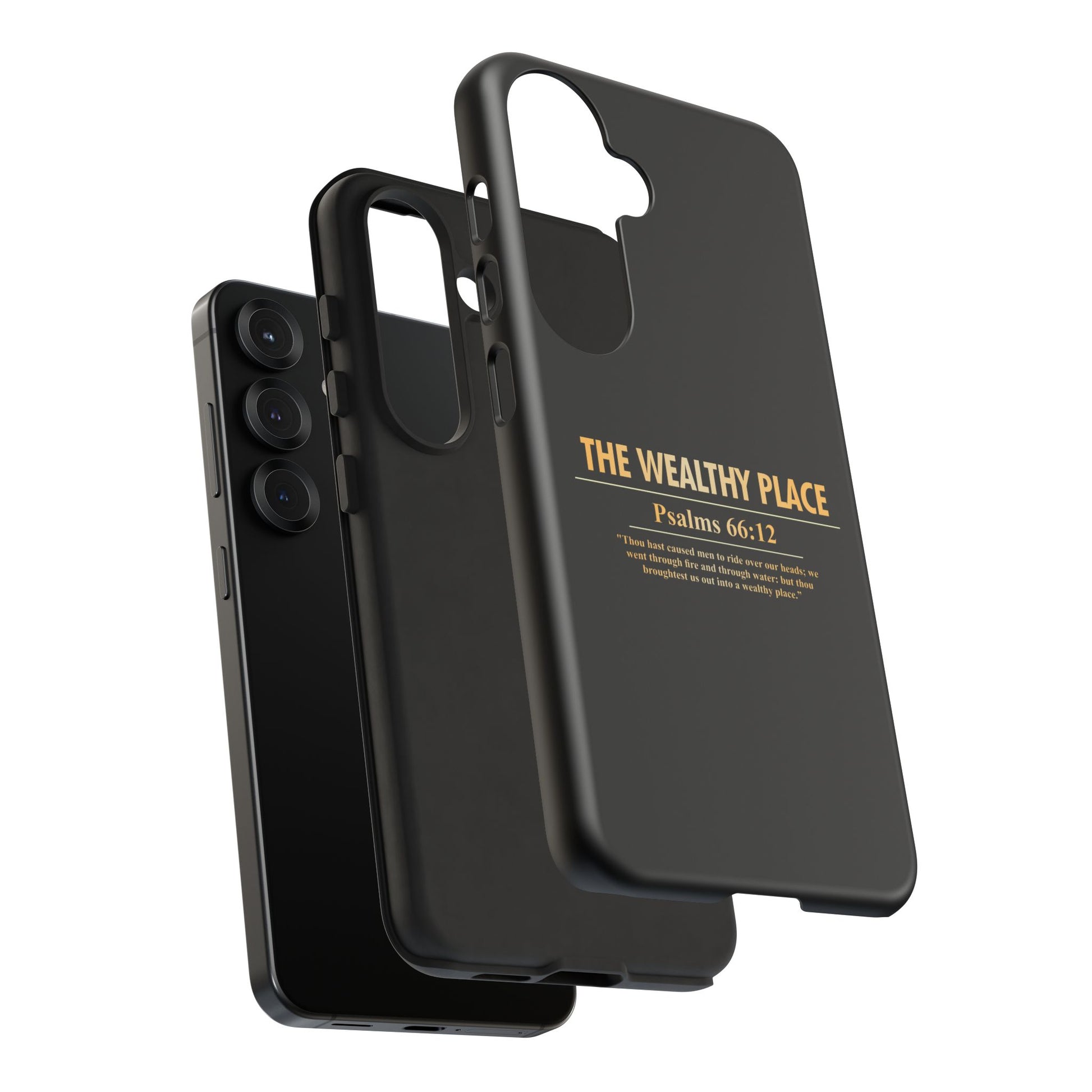Phone Case — "The Wealthy Place" Minimalist Protective Tough Case
