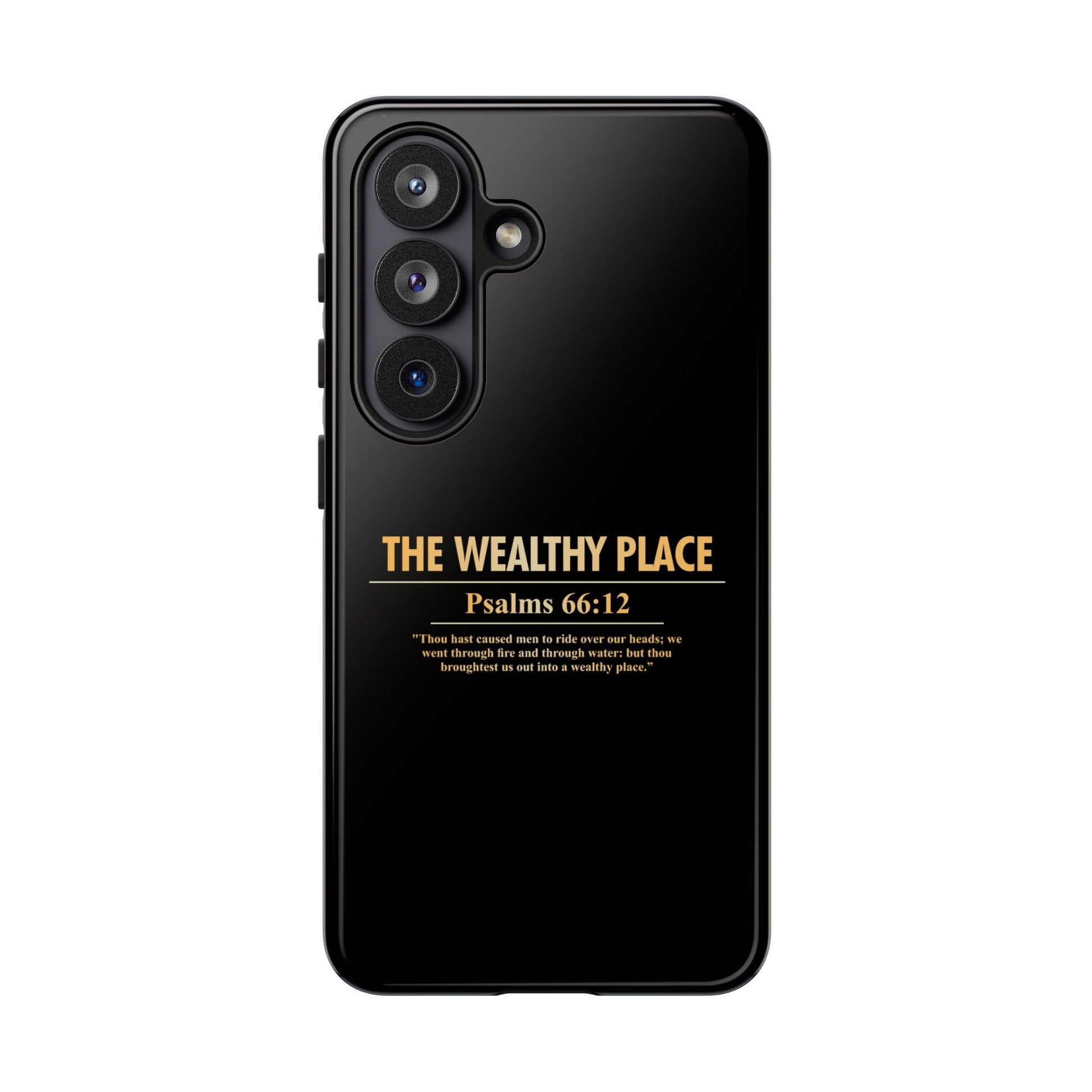 Phone Case — "The Wealthy Place" Minimalist Protective Tough Case