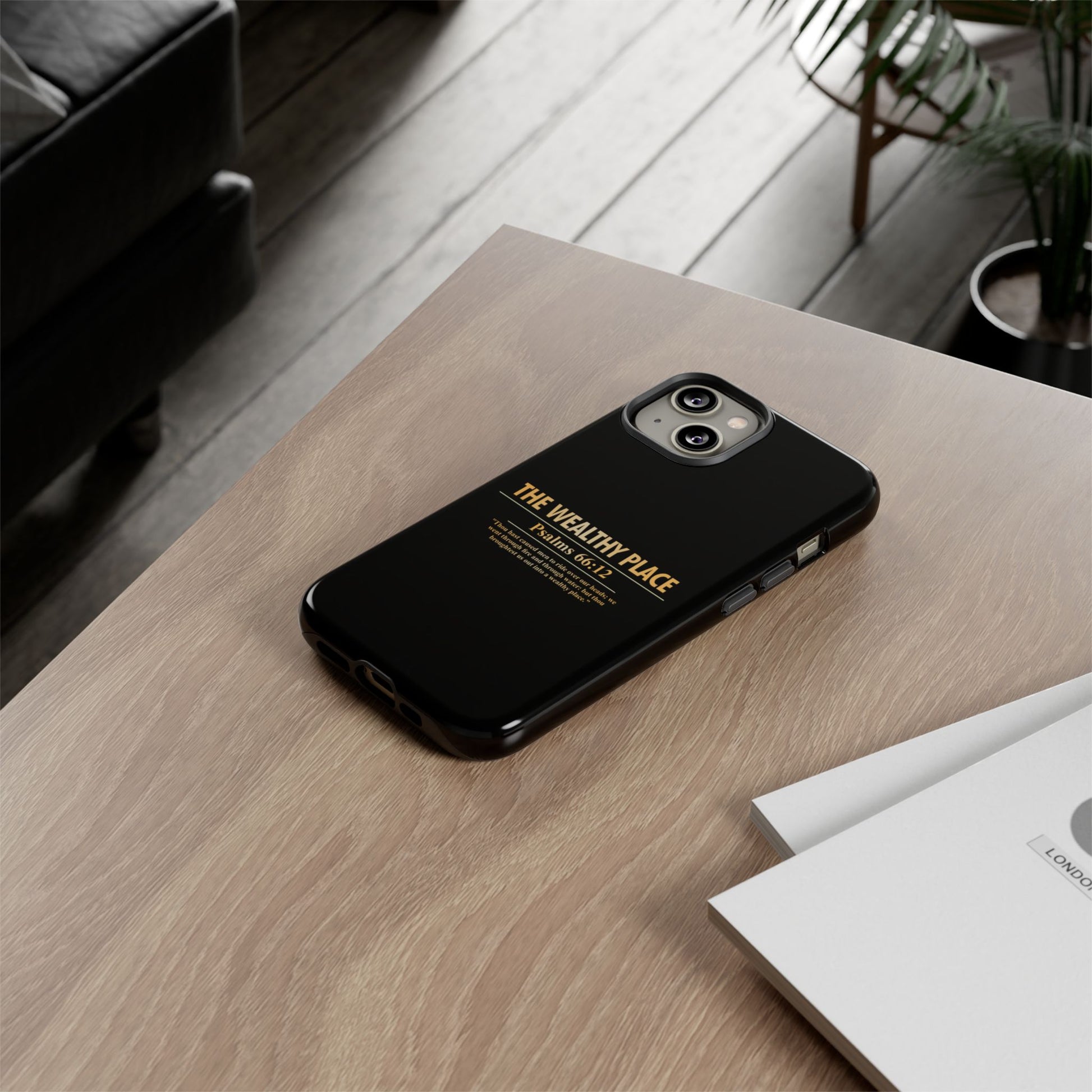 Phone Case — "The Wealthy Place" Minimalist Protective Tough Case
