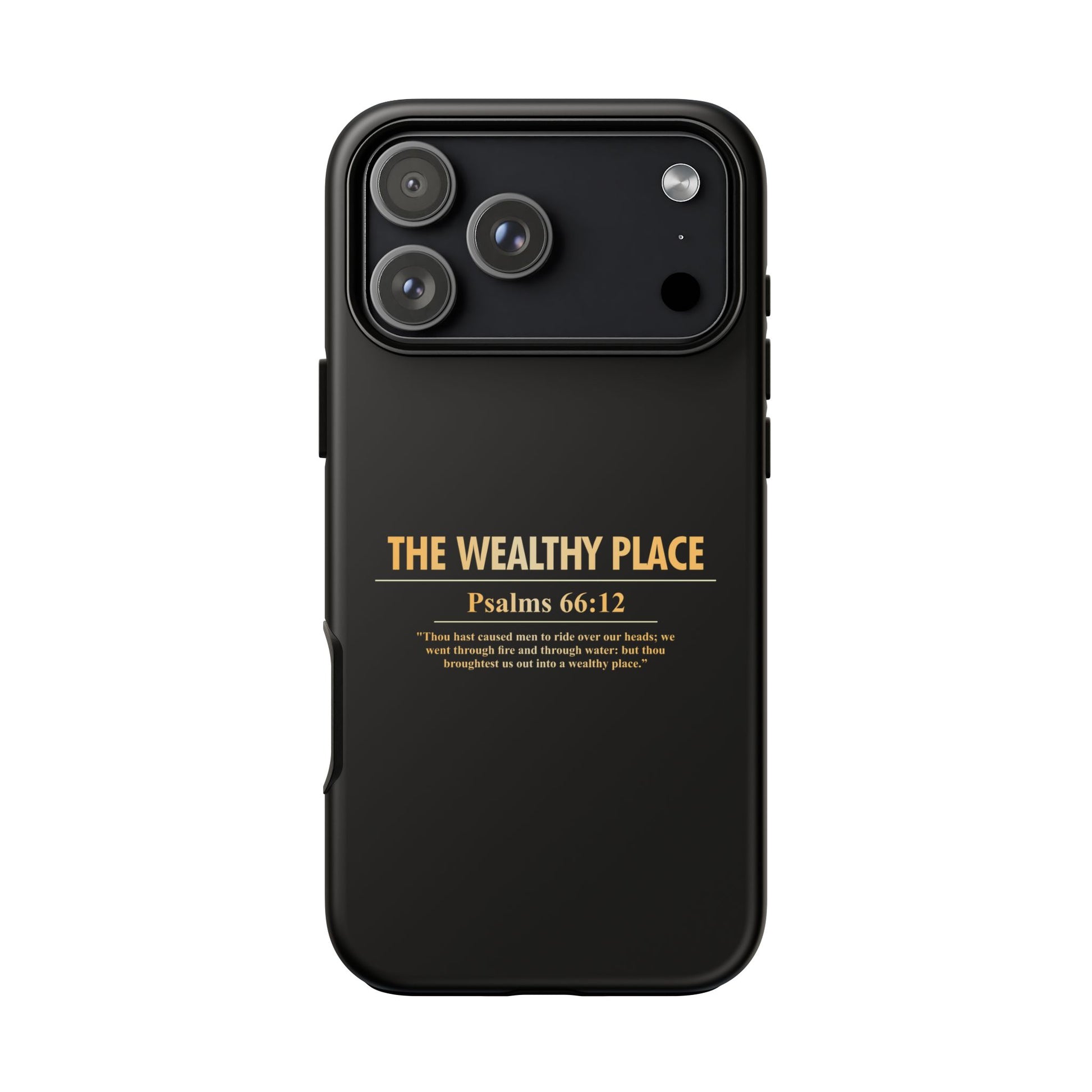 Phone Case — "The Wealthy Place" Minimalist Protective Tough Case