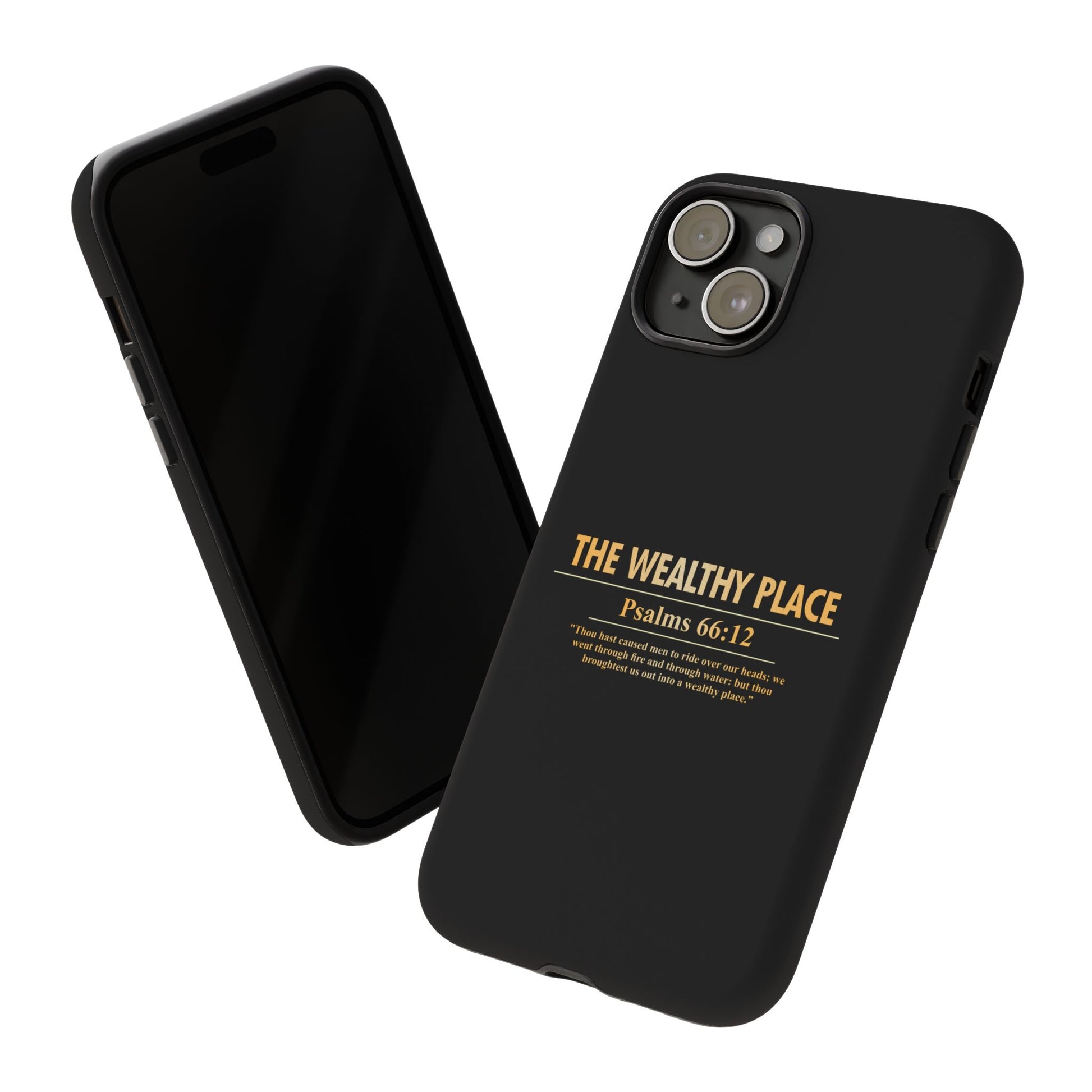 Phone Case — "The Wealthy Place" Minimalist Protective Tough Case
