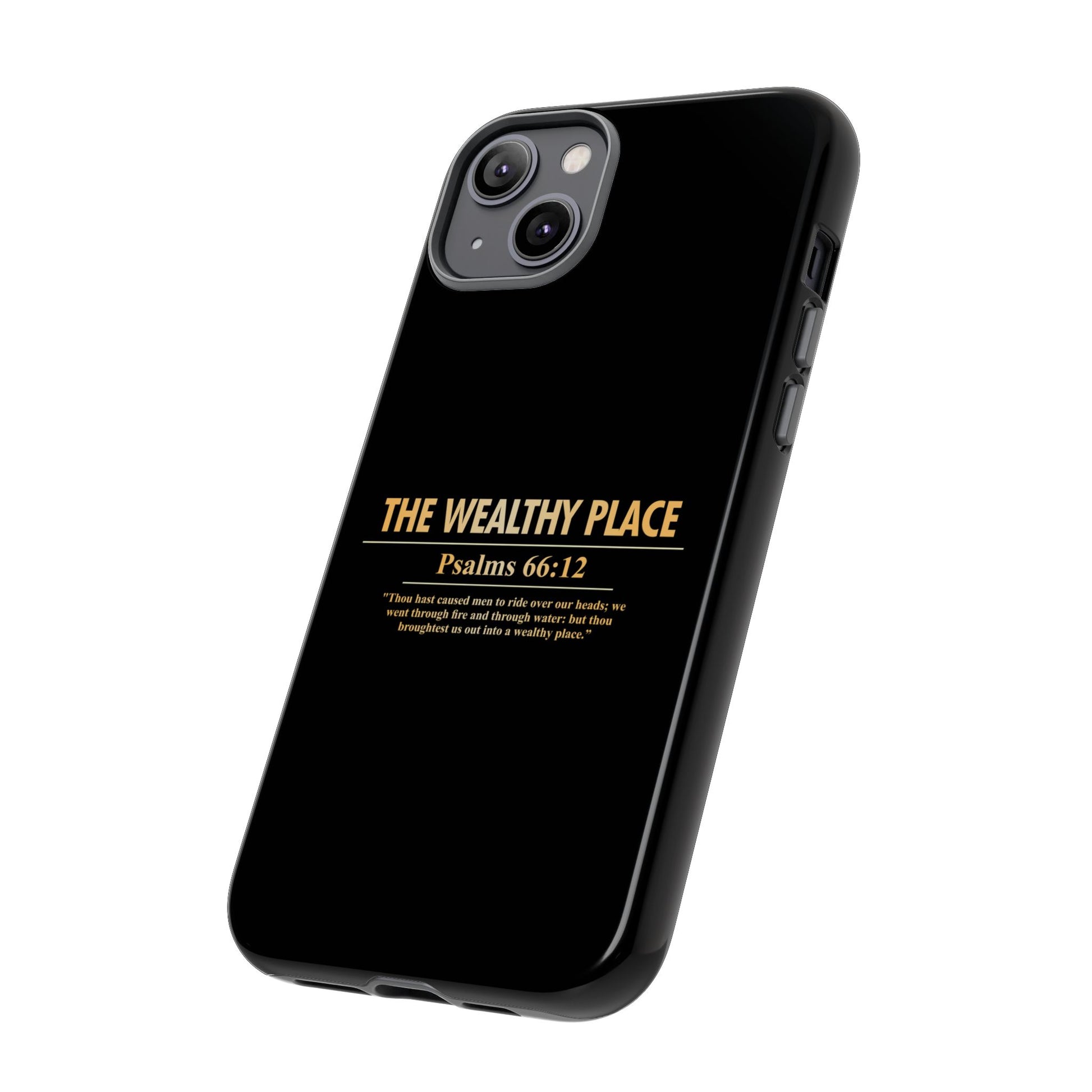 Phone Case — "The Wealthy Place" Minimalist Protective Tough Case