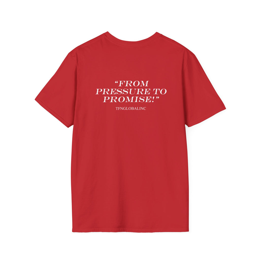 The Wealthy Place T-Shirt – "From Pressure to Promise" Inspirational Graphic Tee