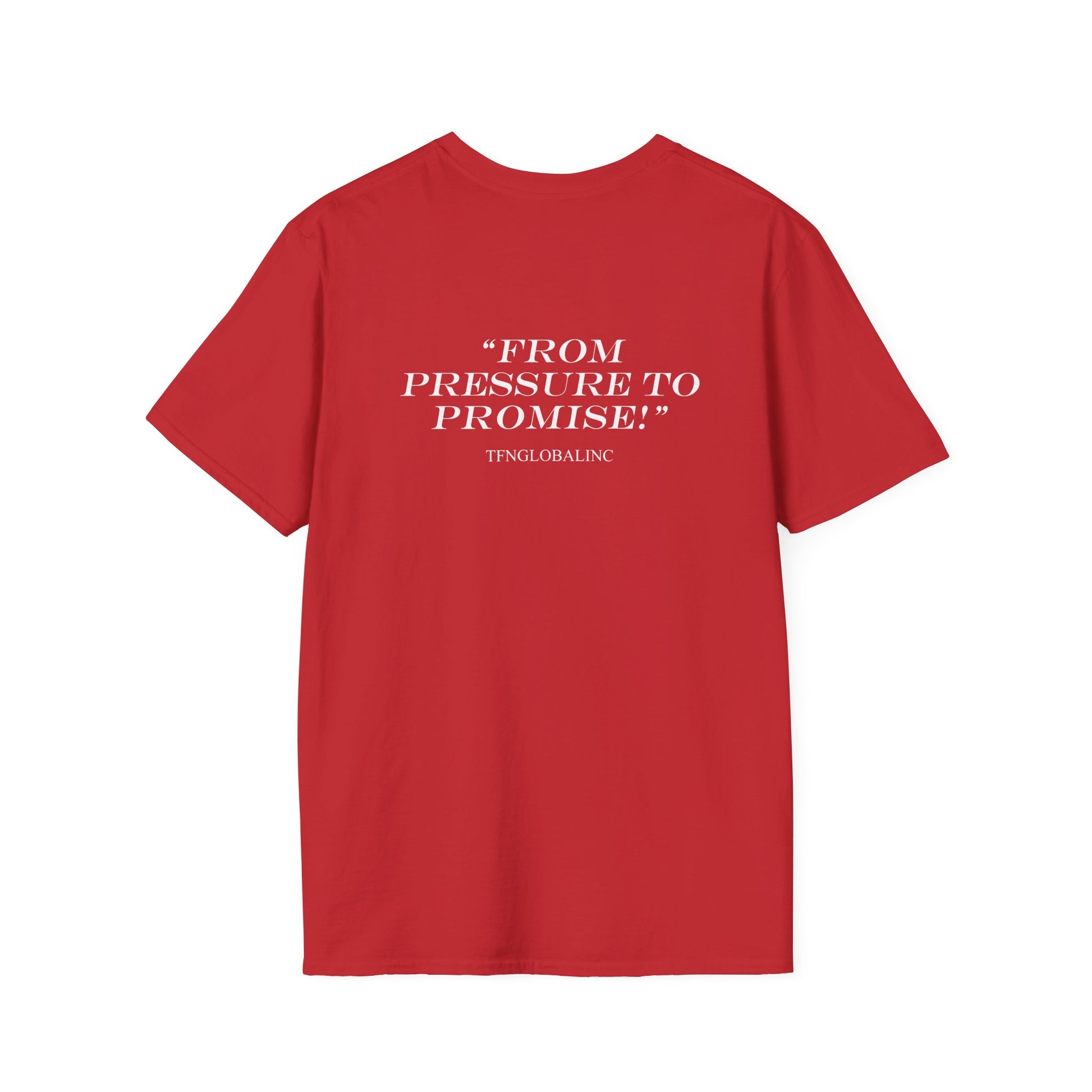 The Wealthy Place T-Shirt – "From Pressure to Promise" Inspirational Graphic Tee