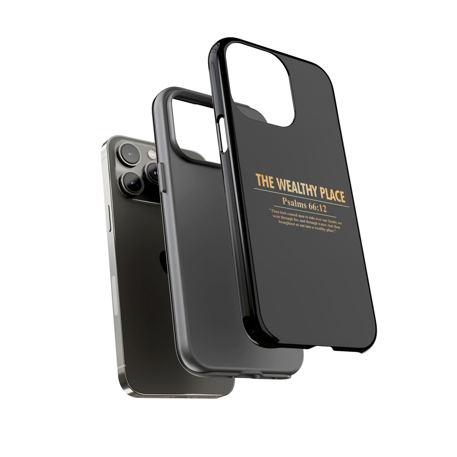 Phone Case — "The Wealthy Place" Minimalist Protective Tough Case