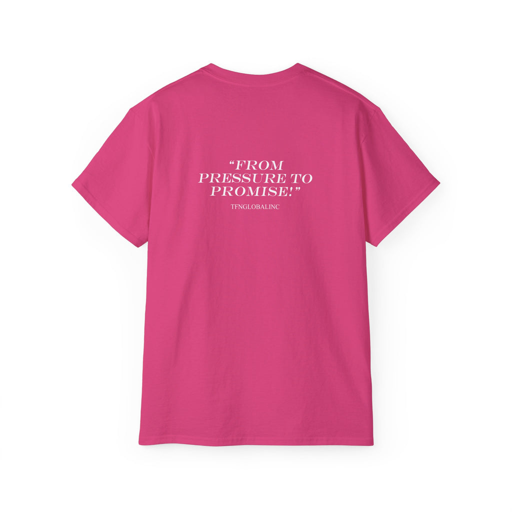 The Wealthy Place Tee — "From Pressure to Promise" Inspirational Christian T-Shirt