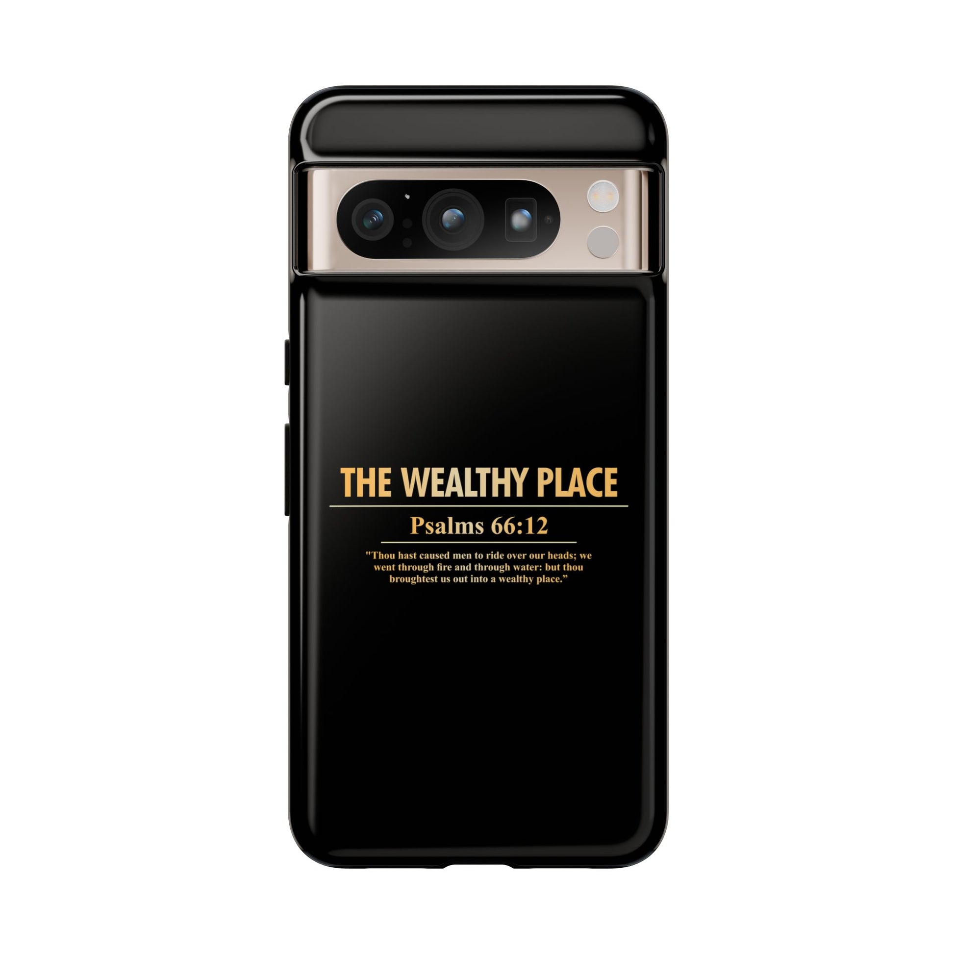 Phone Case — "The Wealthy Place" Minimalist Protective Tough Case