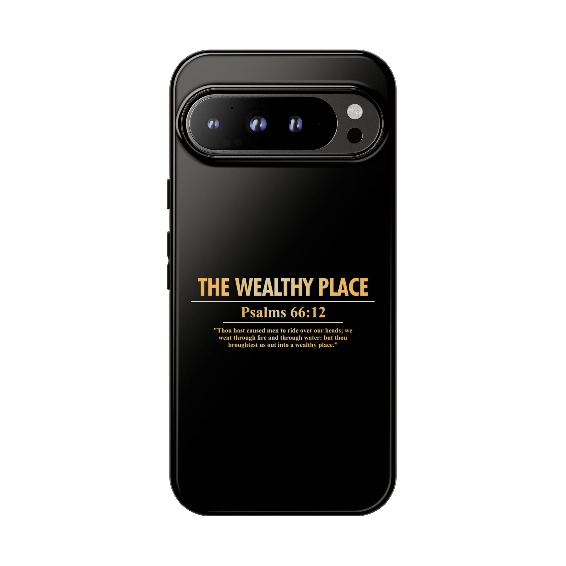 Phone Case — "The Wealthy Place" Minimalist Protective Tough Case