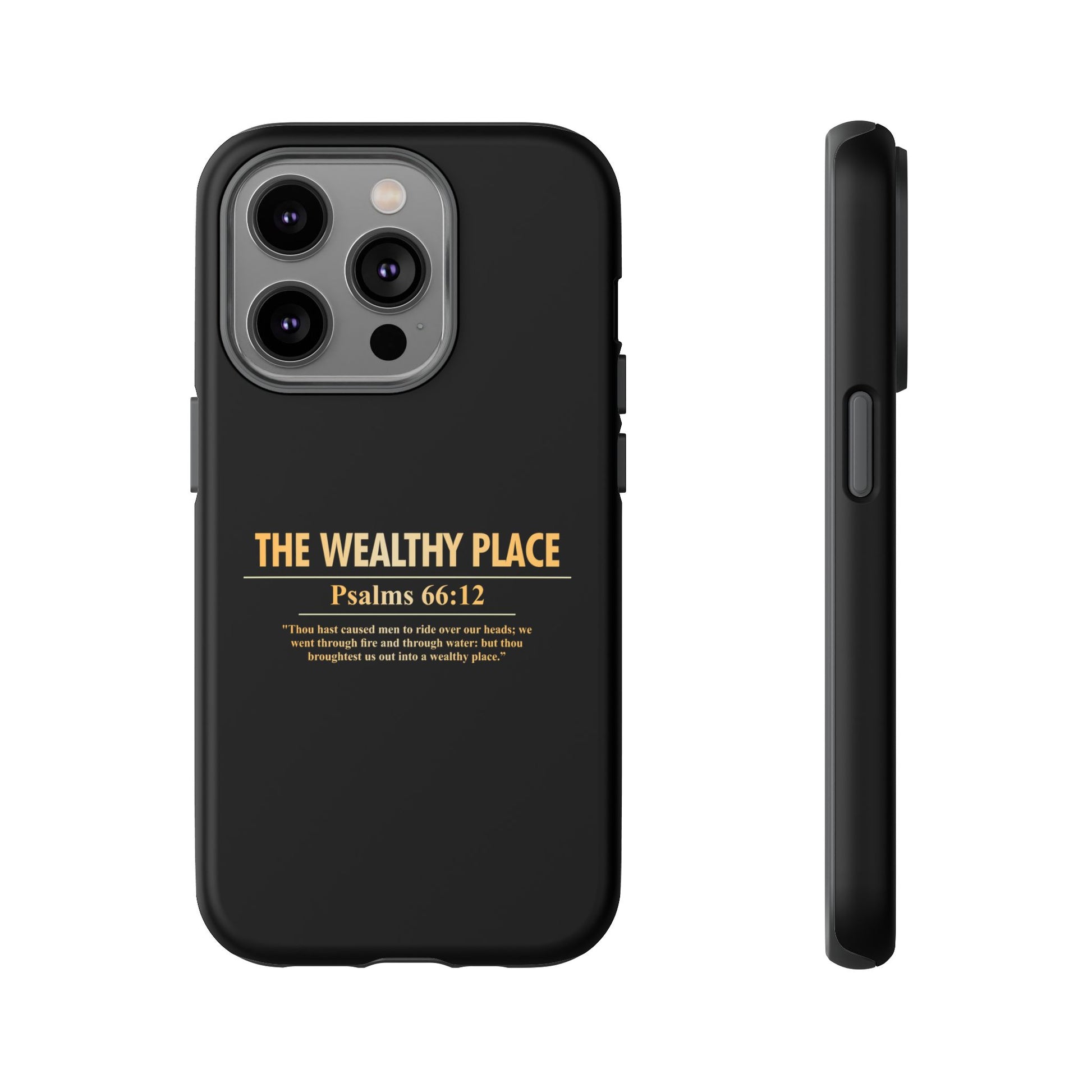 Phone Case — "The Wealthy Place" Minimalist Protective Tough Case