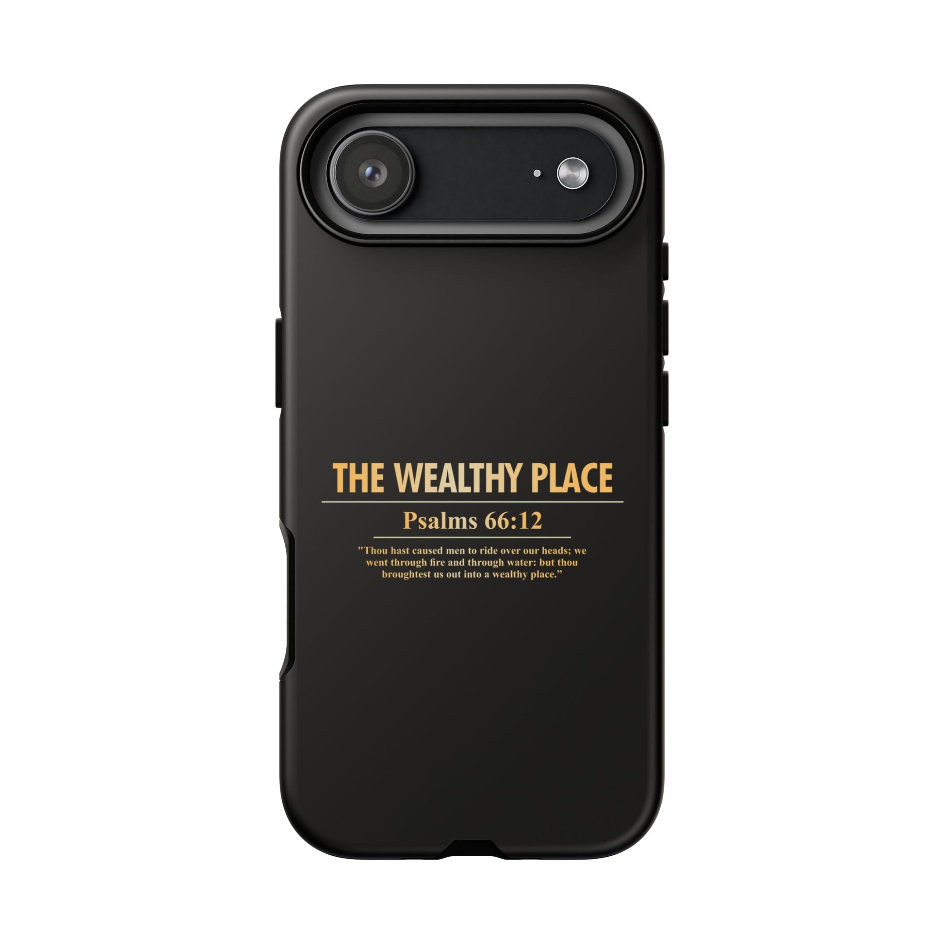 Phone Case — "The Wealthy Place" Minimalist Protective Tough Case