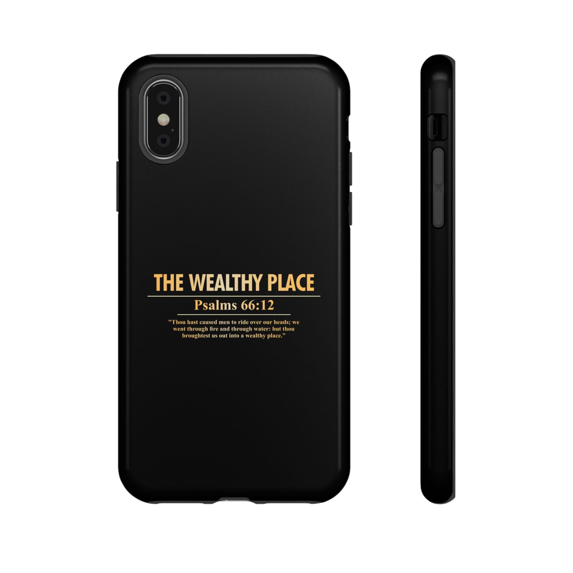 Phone Case — "The Wealthy Place" Minimalist Protective Tough Case