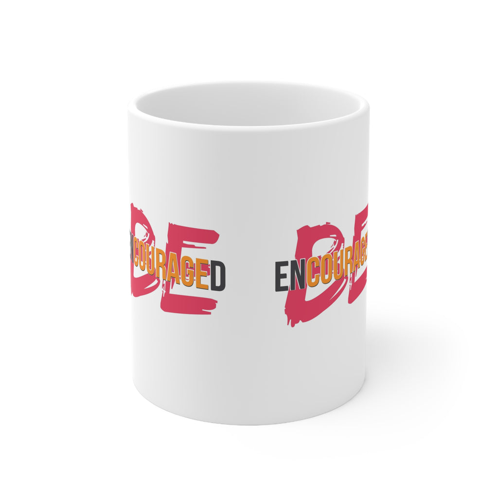 Be Encouraged Elegant Ceramic Coffee Mugs in 11oz & 15oz I Be Encouraged Versatile Ceramic Coffee Cups in 11oz & 15oz Sizes I Be Encouraged Premium Ceramic Coffee Cups, 11oz and 15oz