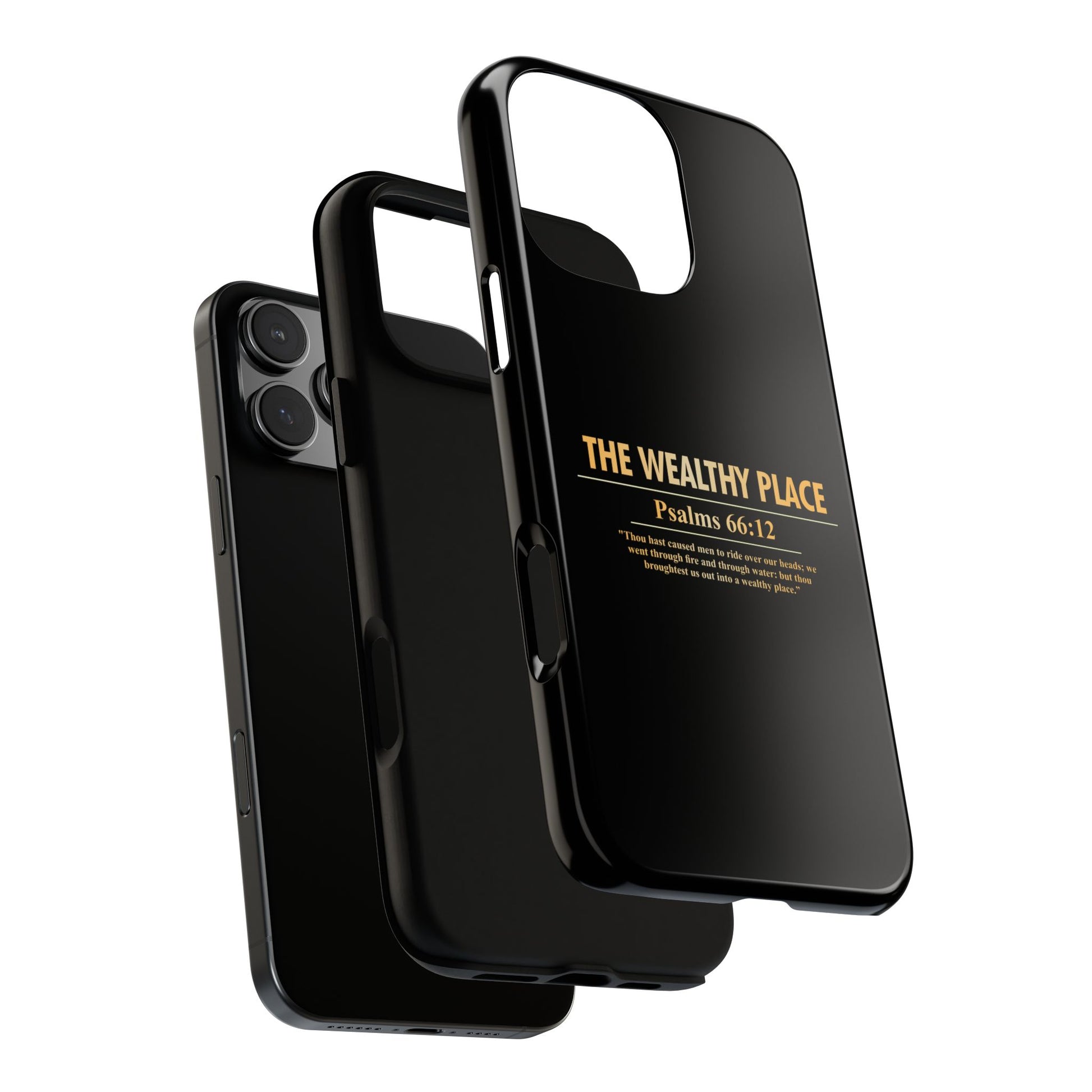 Phone Case — "The Wealthy Place" Minimalist Protective Tough Case