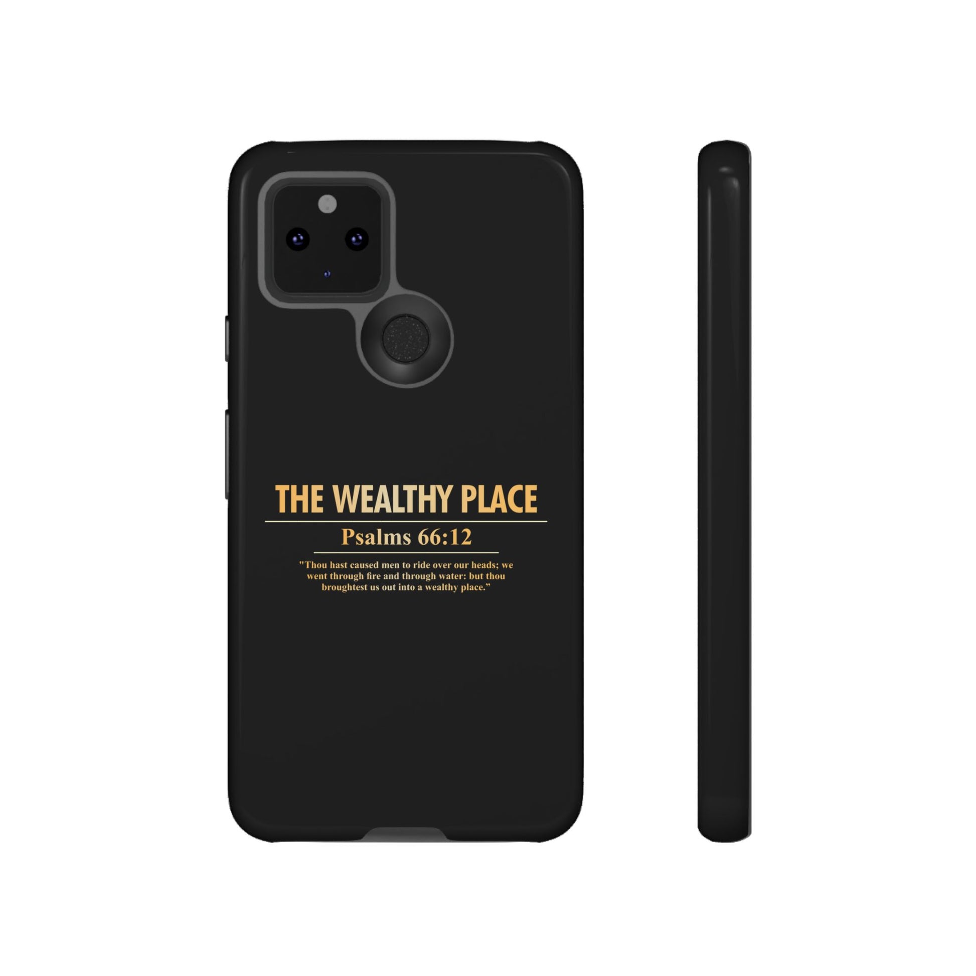 Phone Case — "The Wealthy Place" Minimalist Protective Tough Case