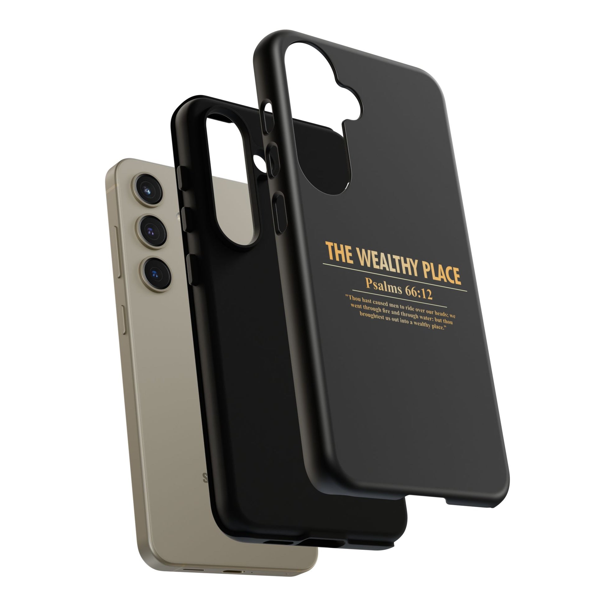 Phone Case — "The Wealthy Place" Minimalist Protective Tough Case