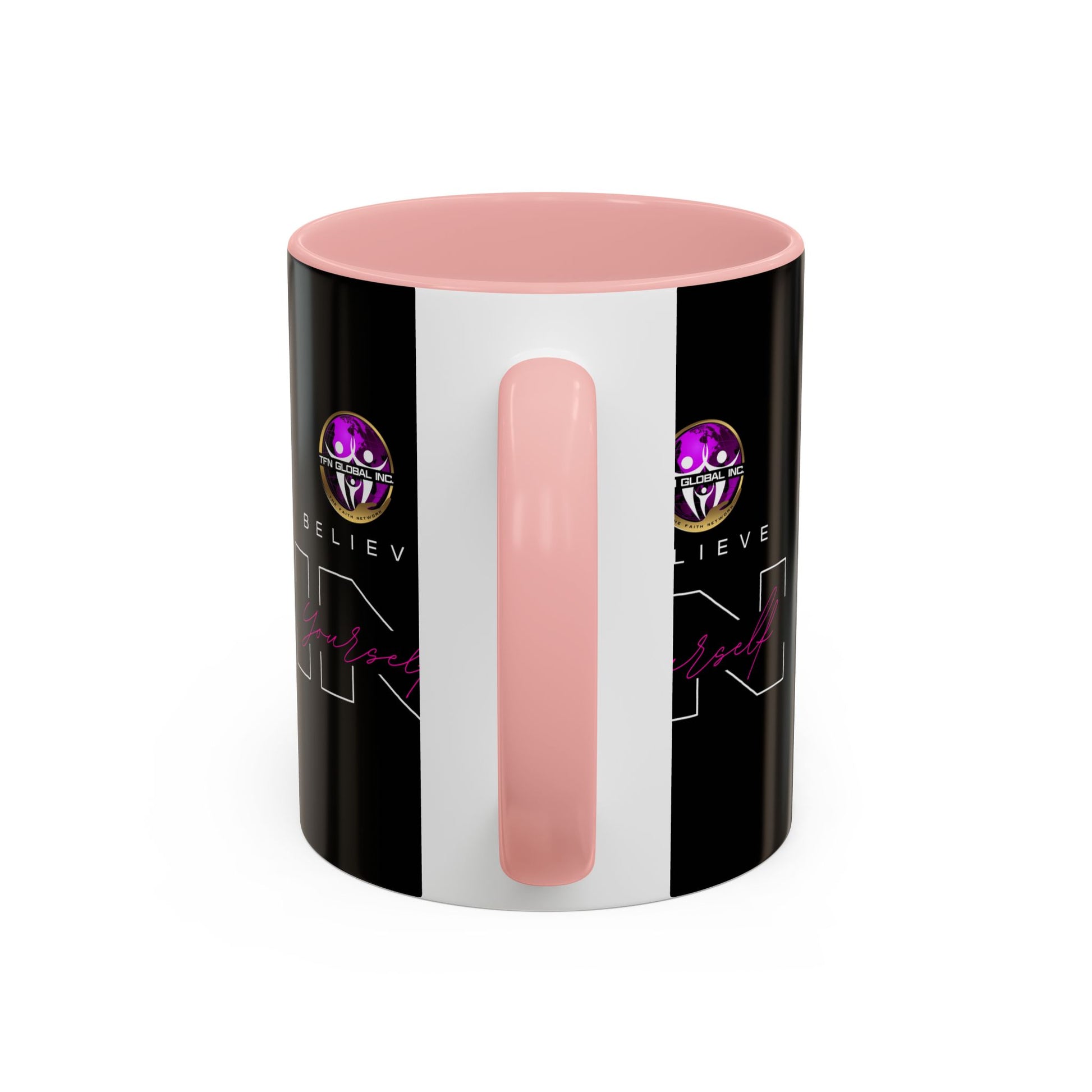 Believe in Yourself Accent Coffee Mug - 11oz I 15oz Accent Mug: Believe in Yourself Motivation I Empowering Believe in Yourself Motivation I Empowering Believe in Yourself Coffee Mug - 11oz I 15oz Accent Mug with Inspirational "Believe in Yourself" Print