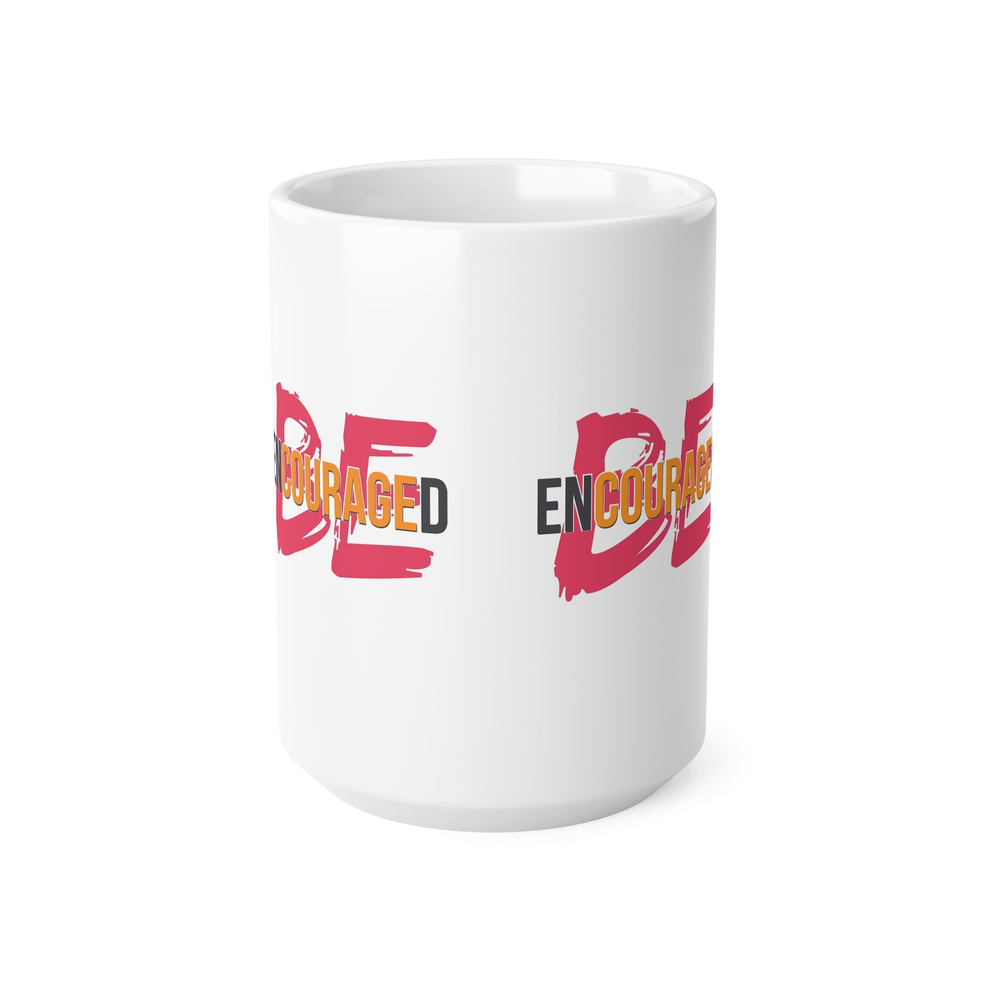 Be Encouraged Elegant Ceramic Coffee Mugs in 11oz & 15oz I Be Encouraged Versatile Ceramic Coffee Cups in 11oz & 15oz Sizes I Be Encouraged Premium Ceramic Coffee Cups, 11oz and 15oz