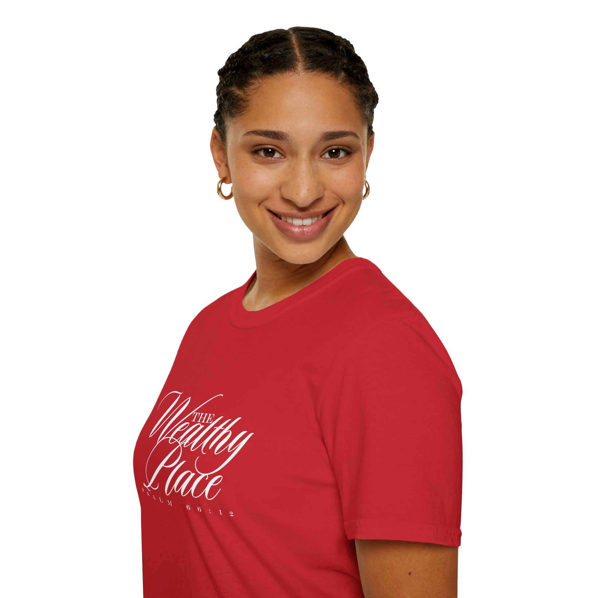 The Wealthy Place T-Shirt – "From Pressure to Promise" Inspirational Graphic Tee
